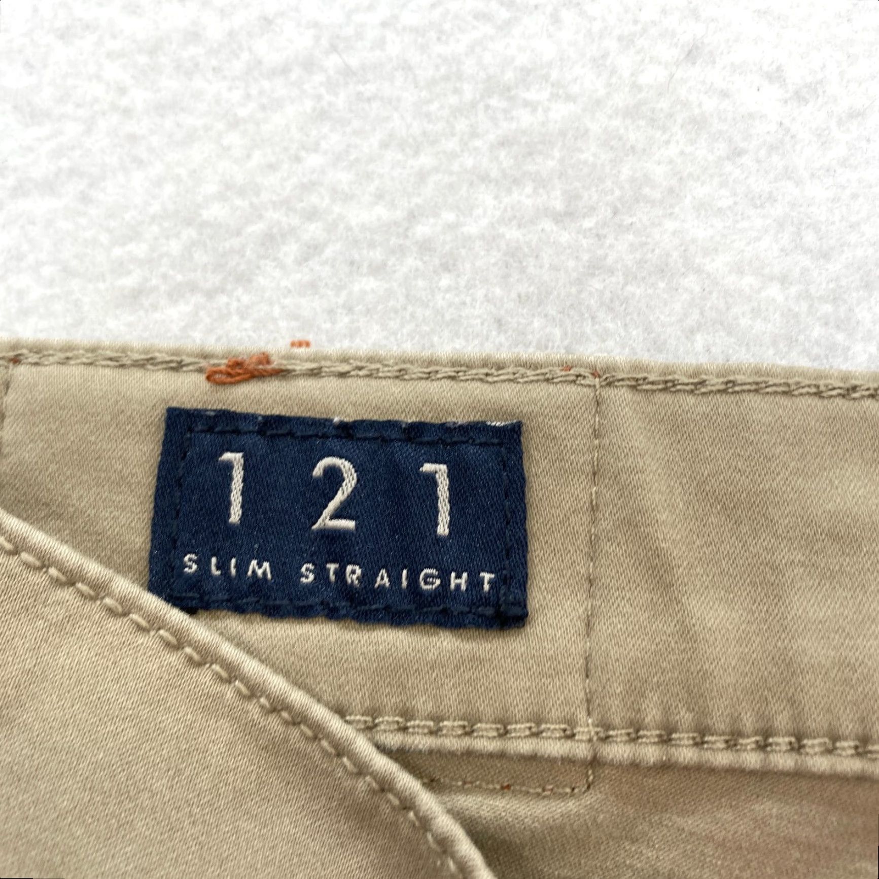 Lucky Brand Lucky Brand 121 Slim Pants Mens 36x27 Brown Stretch Fabric Chino Straight Leg Size US 36 / EU 52 - 5 Thumbnail