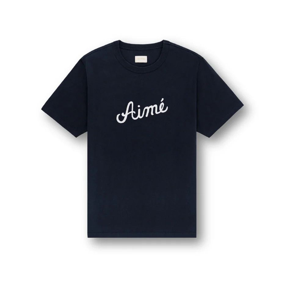 Aime Leon Dore o1mle0725 Chain Stitch T-Shirt in Navy Size US S / EU 44-46 / 1 - 1 Thumbnail
