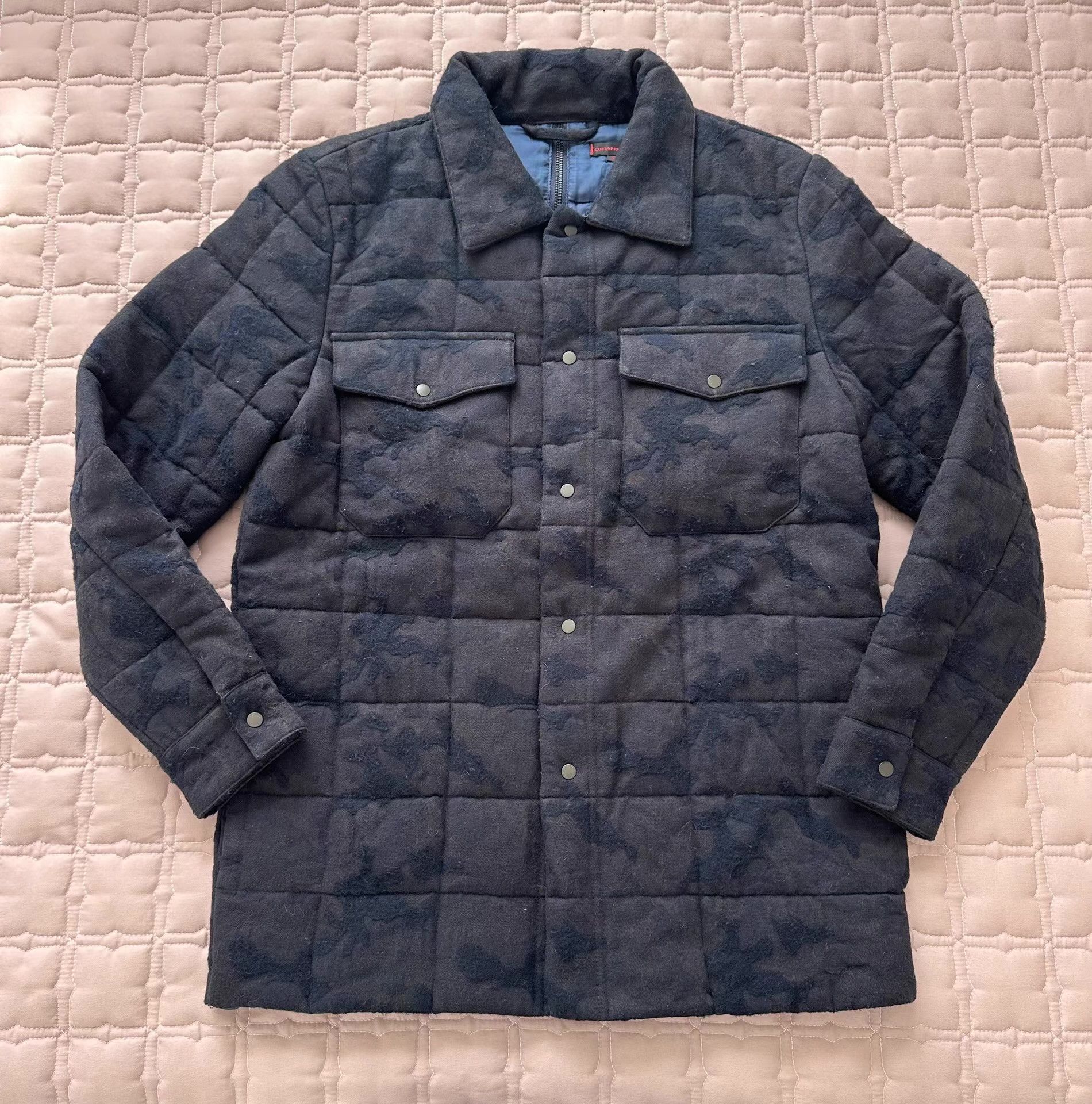 CLOT CLOT Edison Chen Camouflage Wool Cotton Thick Coat Size US S / EU 44-46 / 1 - 1 Thumbnail