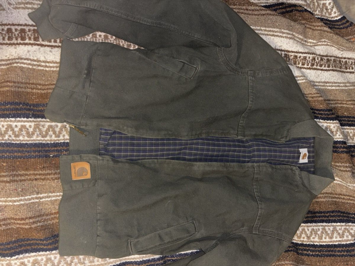 Carhartt Vintage Carhartt Plainsman Jacket Mens M JS0166 Olive Green Size US S / EU 44-46 / 1 - 3 Thumbnail
