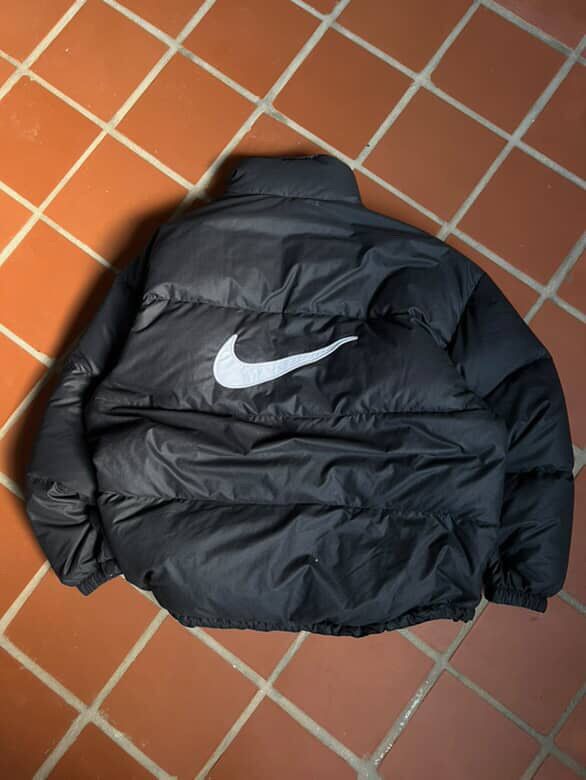 Nike 90s Vintage Nike Big Logo Down Puffer Jacket Size US XL / EU 56 / 4 - 12 Thumbnail