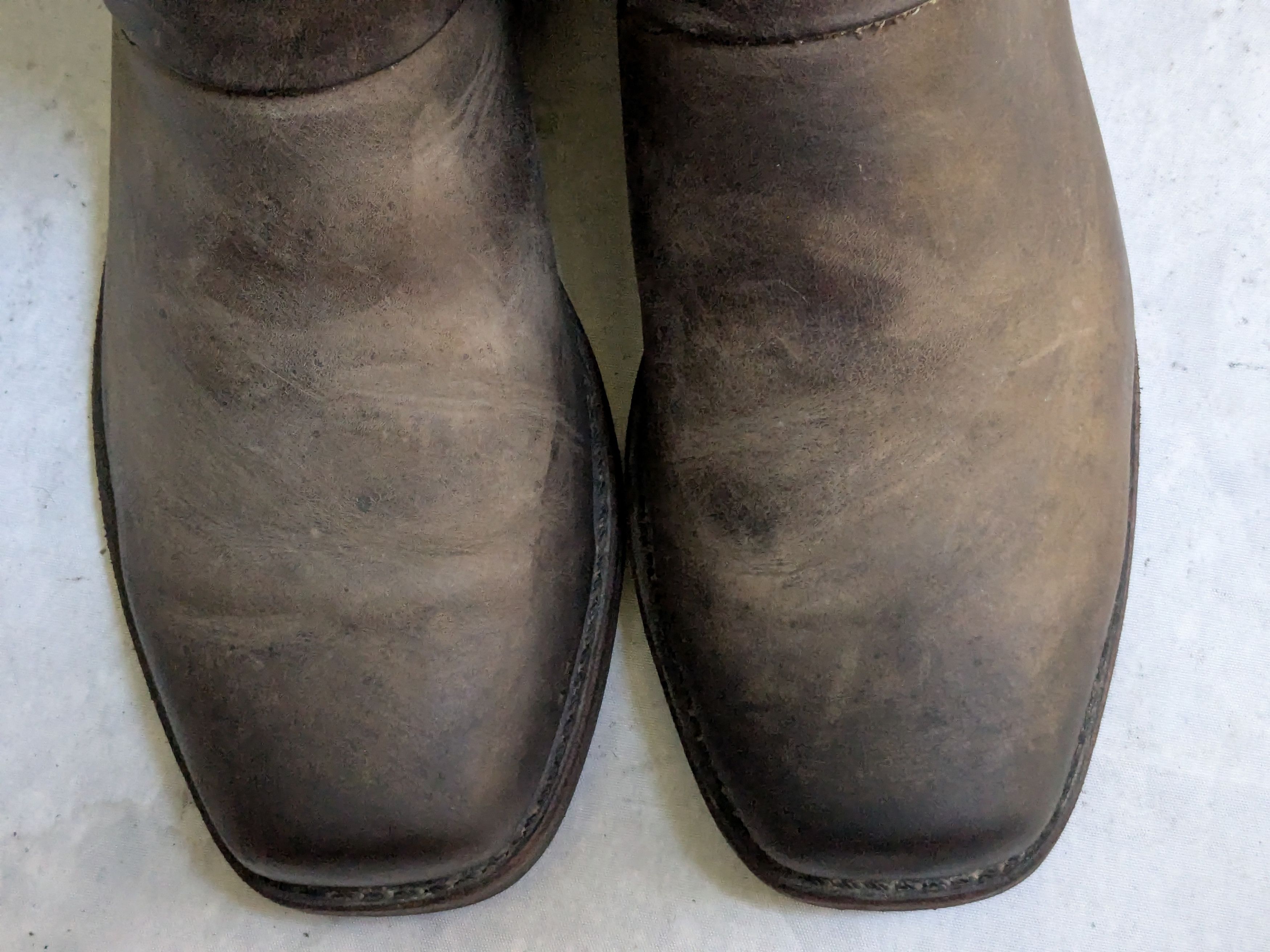 Frye Frye Harness Boots Brown 11.5 Wide Leather USA Size US 11.5 / EU 44-45 - 4 Thumbnail