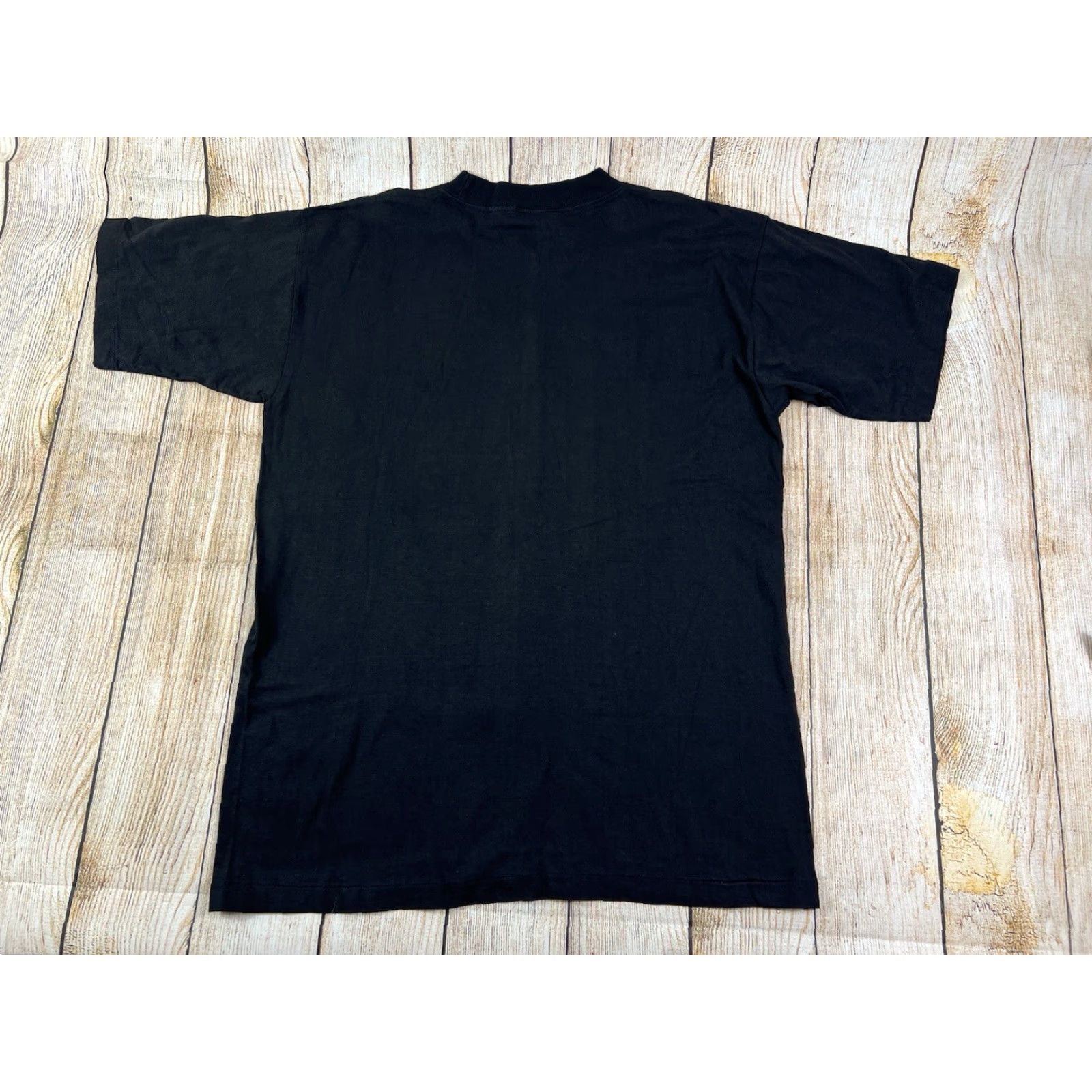 Vintage VINTAGE Mighty Ducks Magic Johnsons T’s 90s T-Shirt Black Short Sleeve Crew Neck Medium Men Size US M / EU 48-50 / 2 - 2 Thumbnail