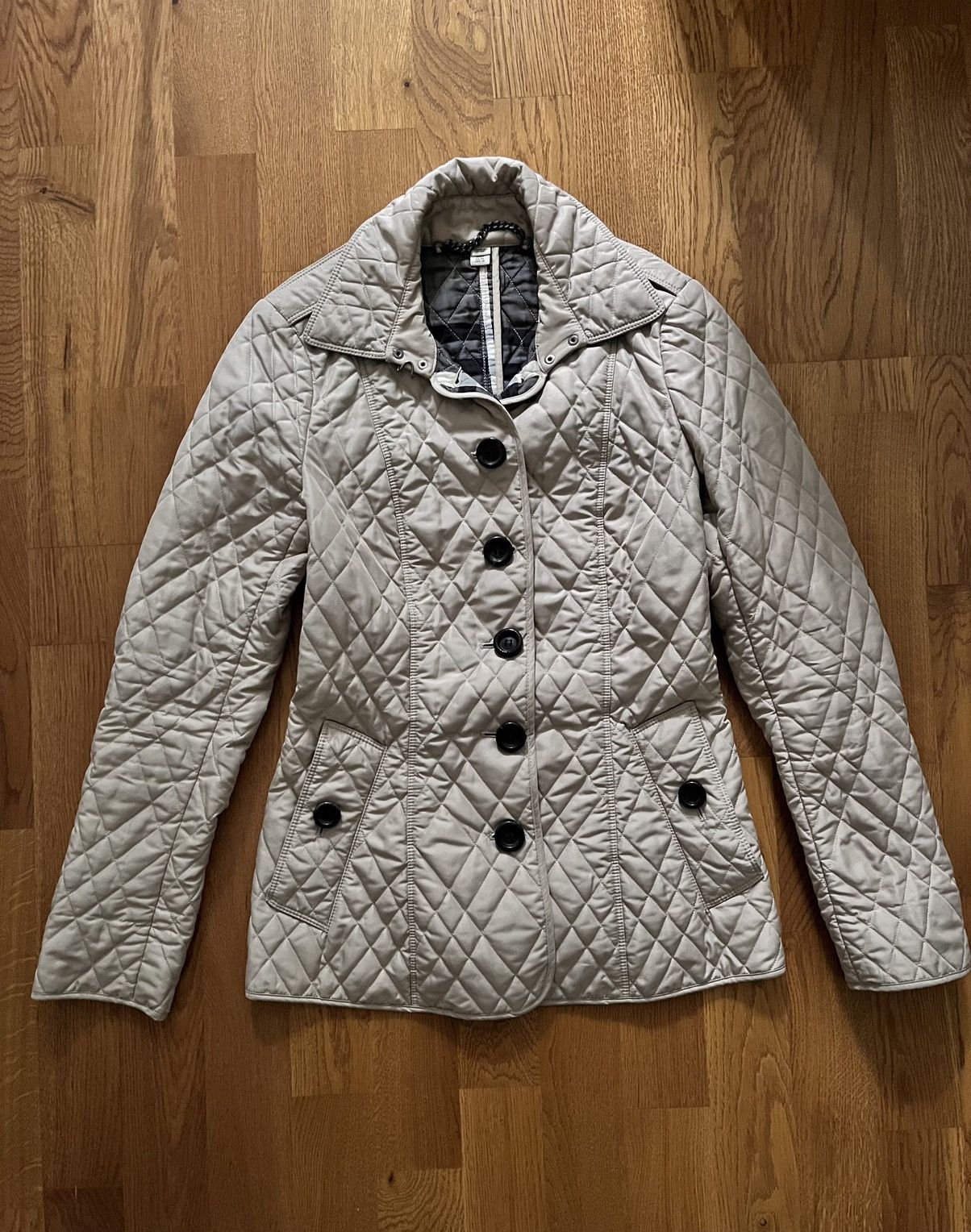Burberry Burberry lightweight quilted short coat Beige Size S / US 4 / IT 40 - 1 Thumbnail