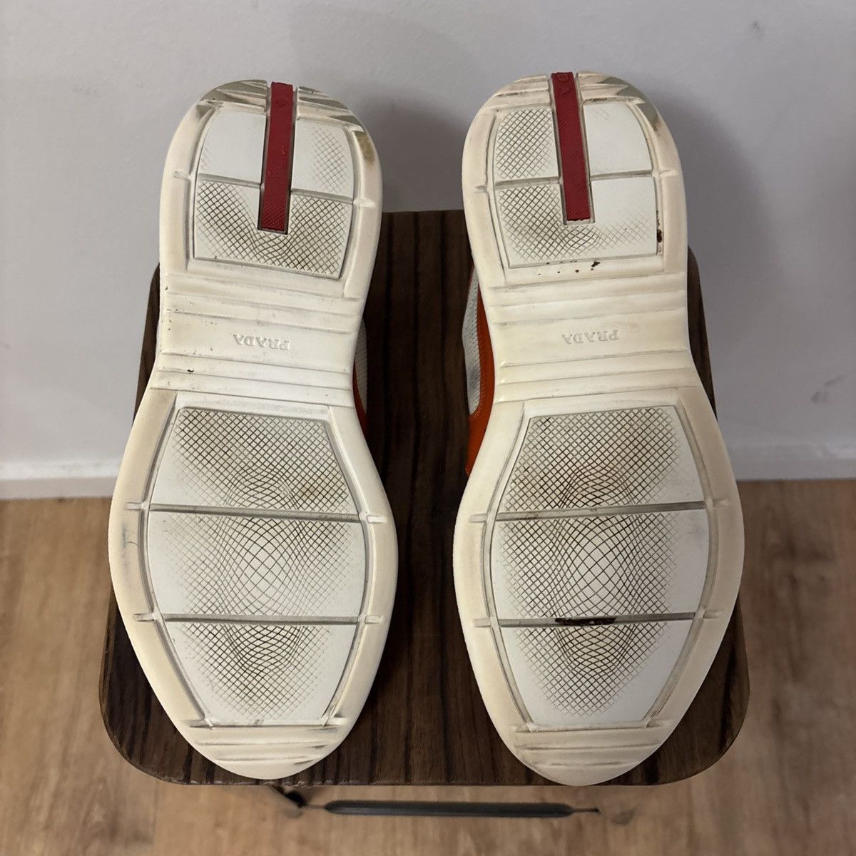 Prada Prada Cup Orange Size 10.5 / 11.5 US Size US 11.5 / EU 44-45 - 6 Thumbnail