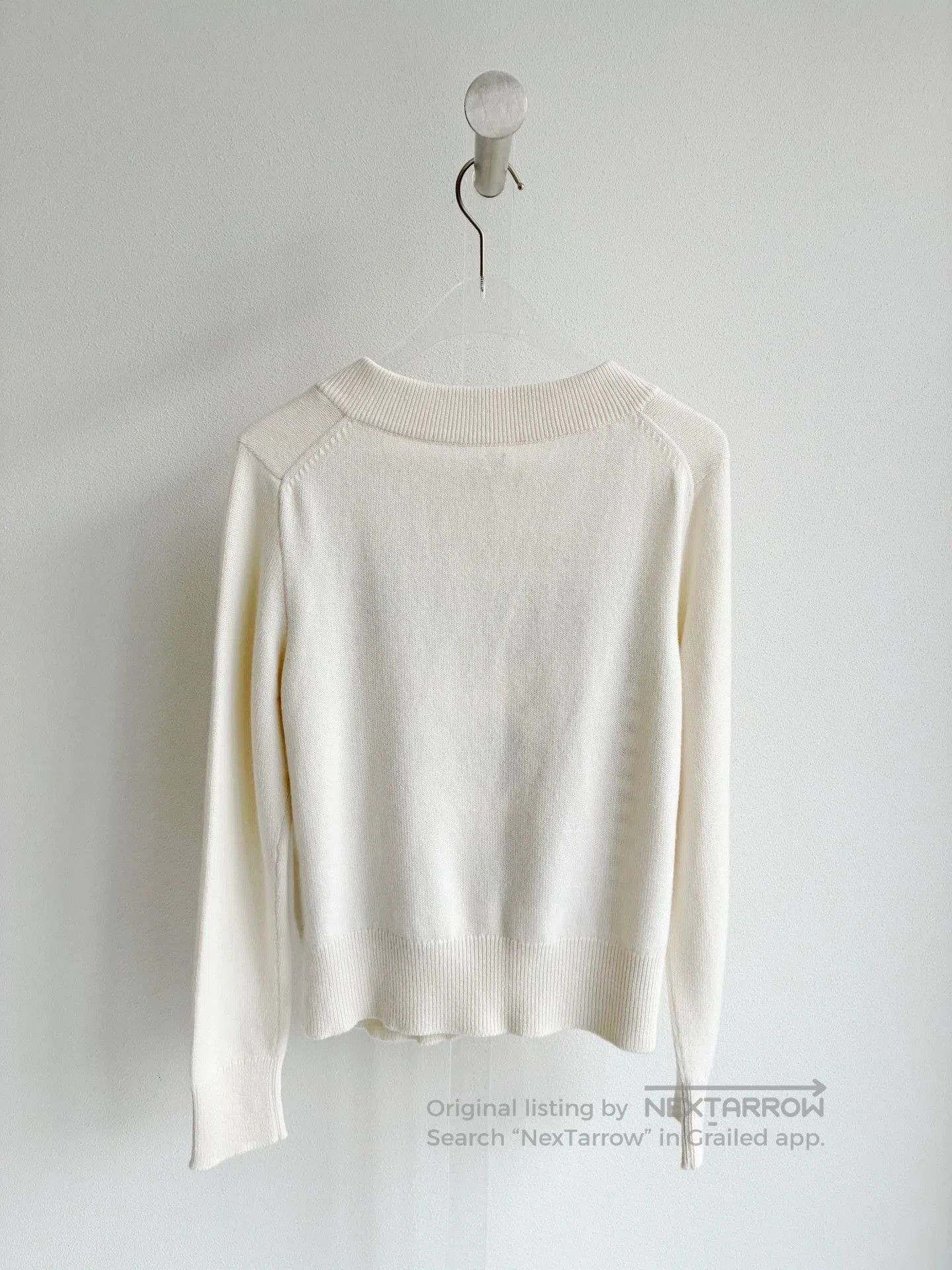 Hermes Hermes Beige Cashmere Knit Sweater. Size US M / EU 48-50 / 2 - 2 Thumbnail