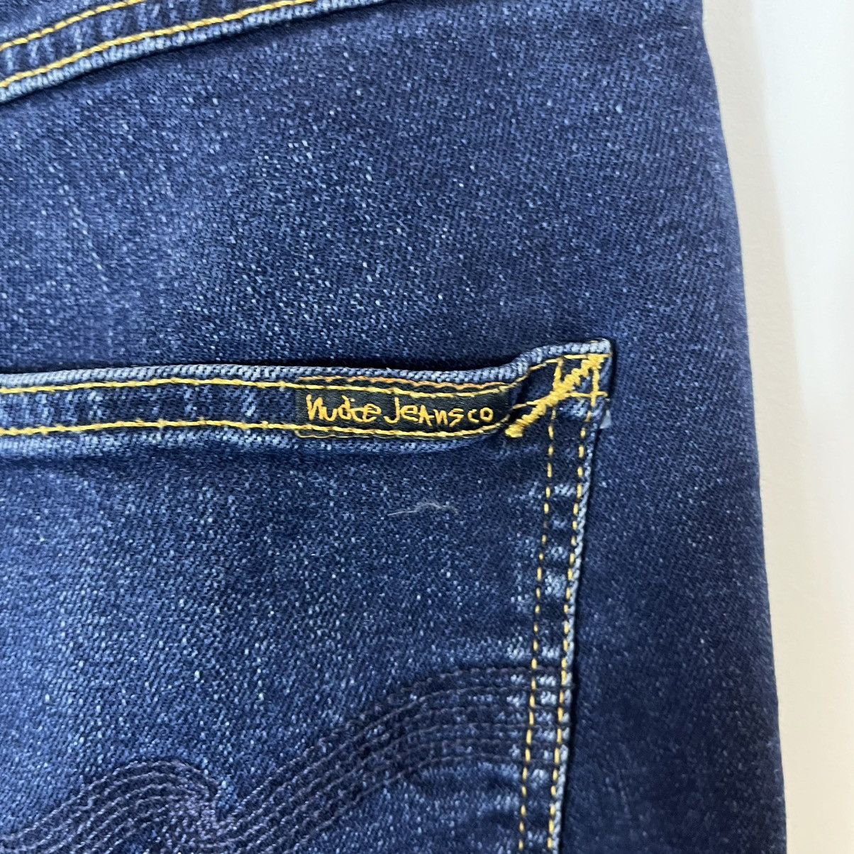 Nudie Jeans Nudie Jeans Co. Grim Tim New Ink Denim Blue Jeans Streetwear Size US 31 - 14 Thumbnail