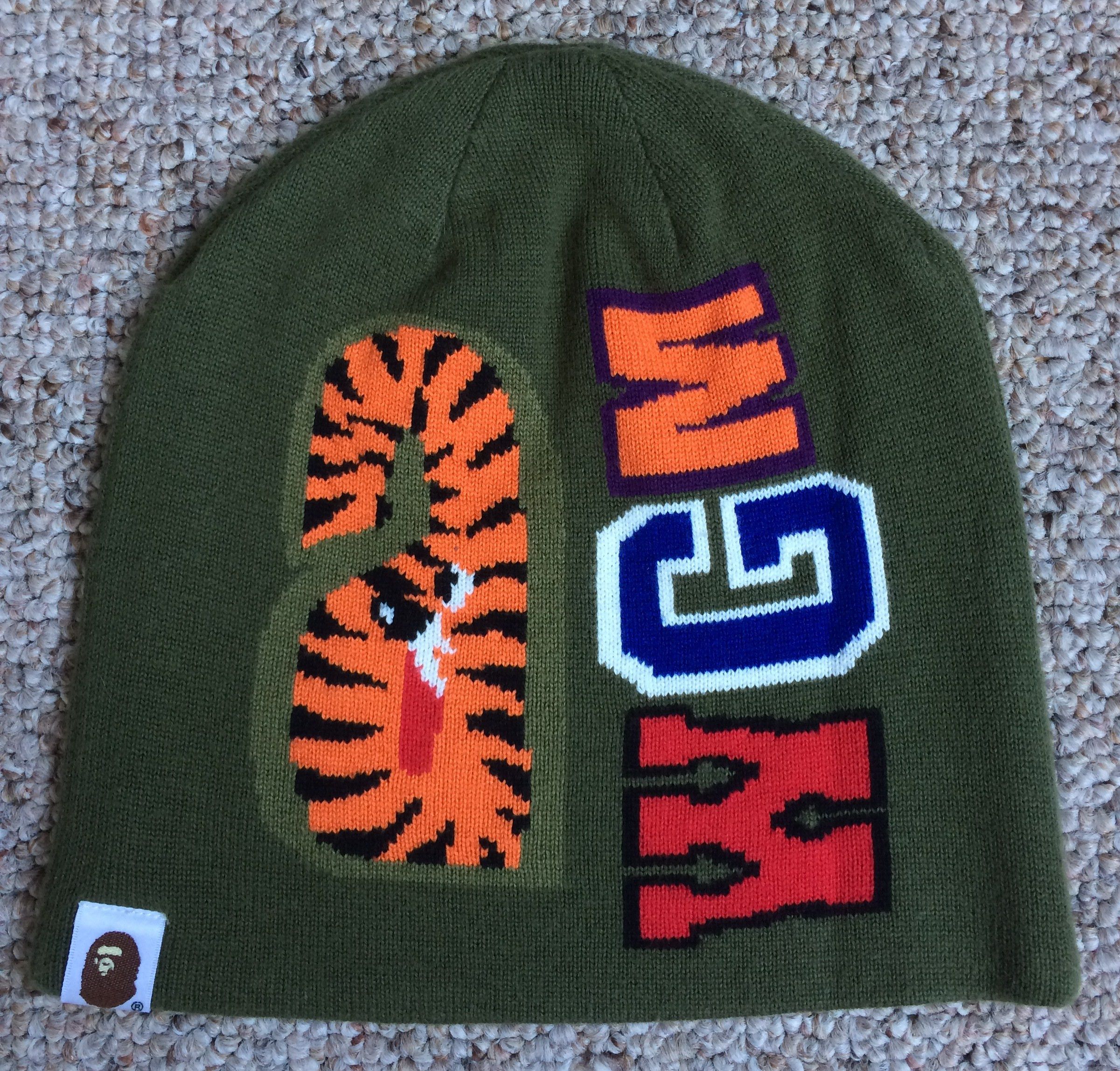 Bape Bape Shark Beanie Hat Size ONE SIZE - 2 Thumbnail