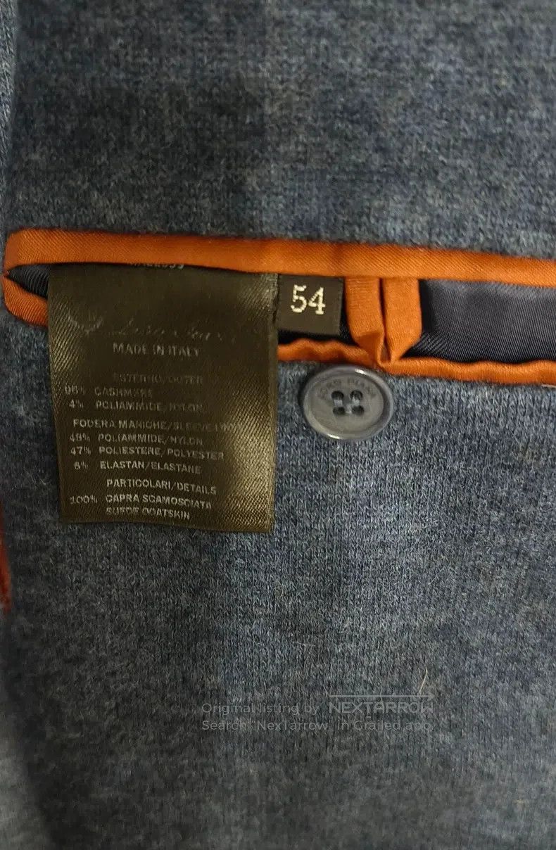 Loro Piana LORO PIANA Size 54 cashmere suit jacket Size 54L - 4 Thumbnail