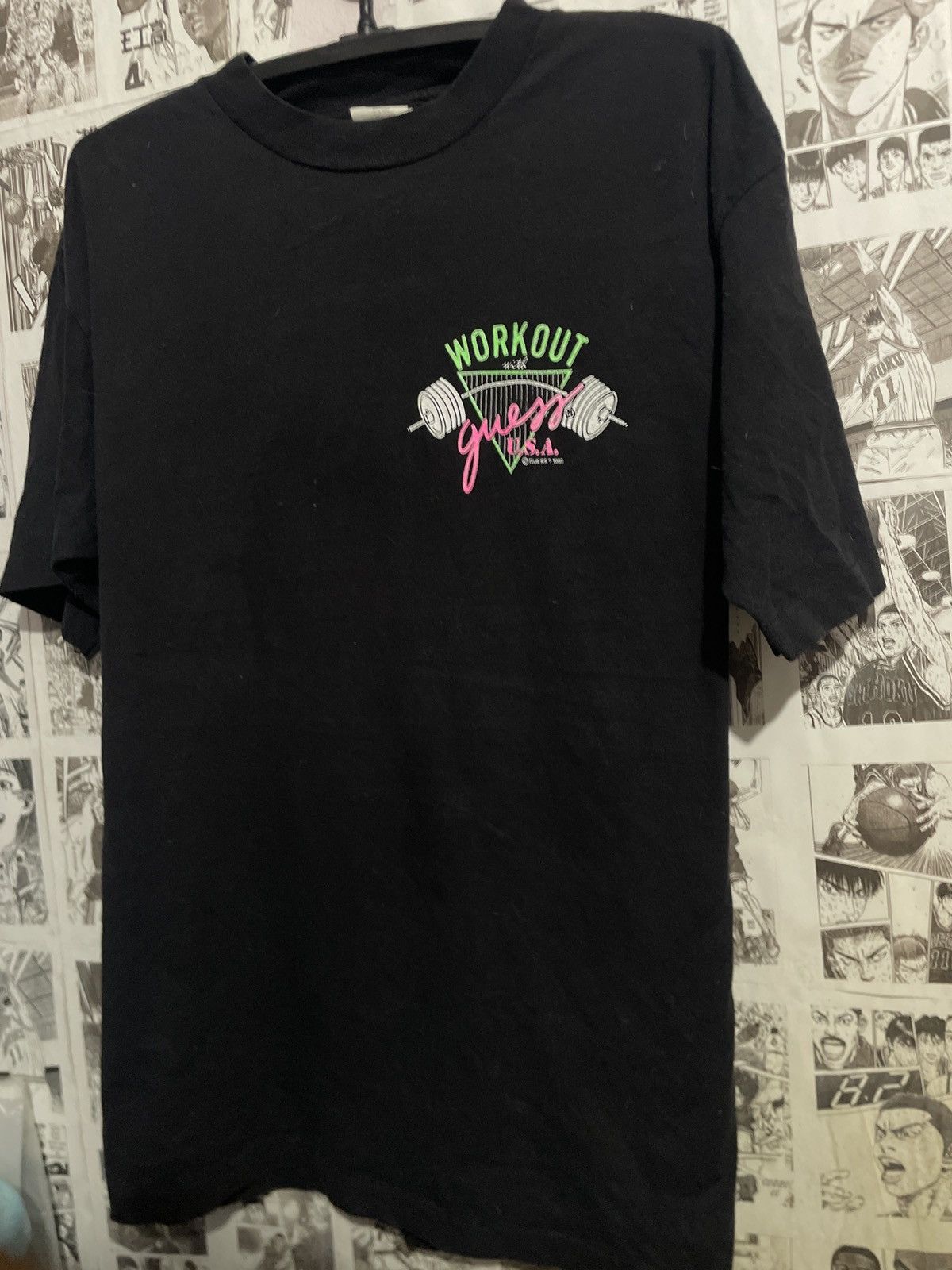 Guess × Vintage Vintage 1989 GUESS USA by georges marciano workout graphical Size US XL / EU 56 / 4 - 2 Thumbnail