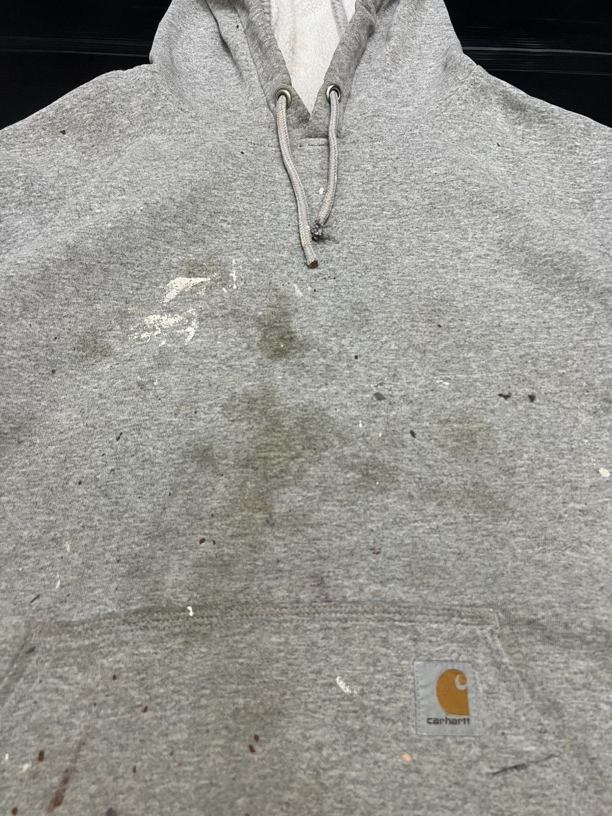 Carhartt VINTAGE Y2K THRASHED FADED CARHARTT OVERSIZE HOODIE Size US XL / EU 56 / 4 - 5 Thumbnail
