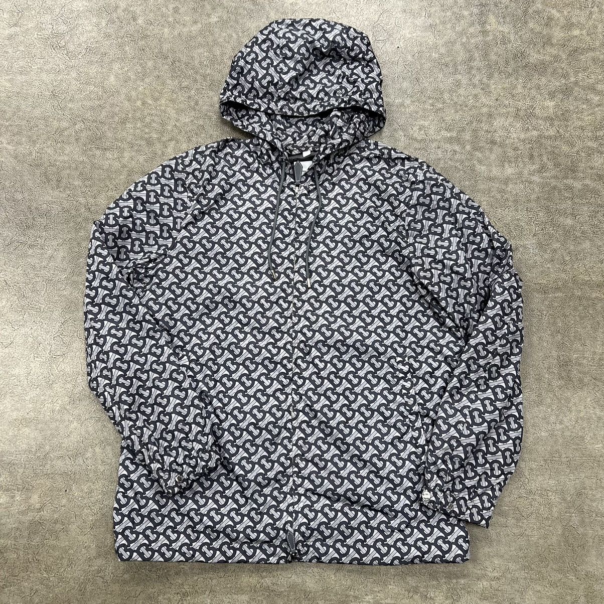 Burberry Burberry 8048819 Stretton PR logo nylon jacket, Grey Size XL Size US L / EU 52-54 / 3 - 1 Thumbnail