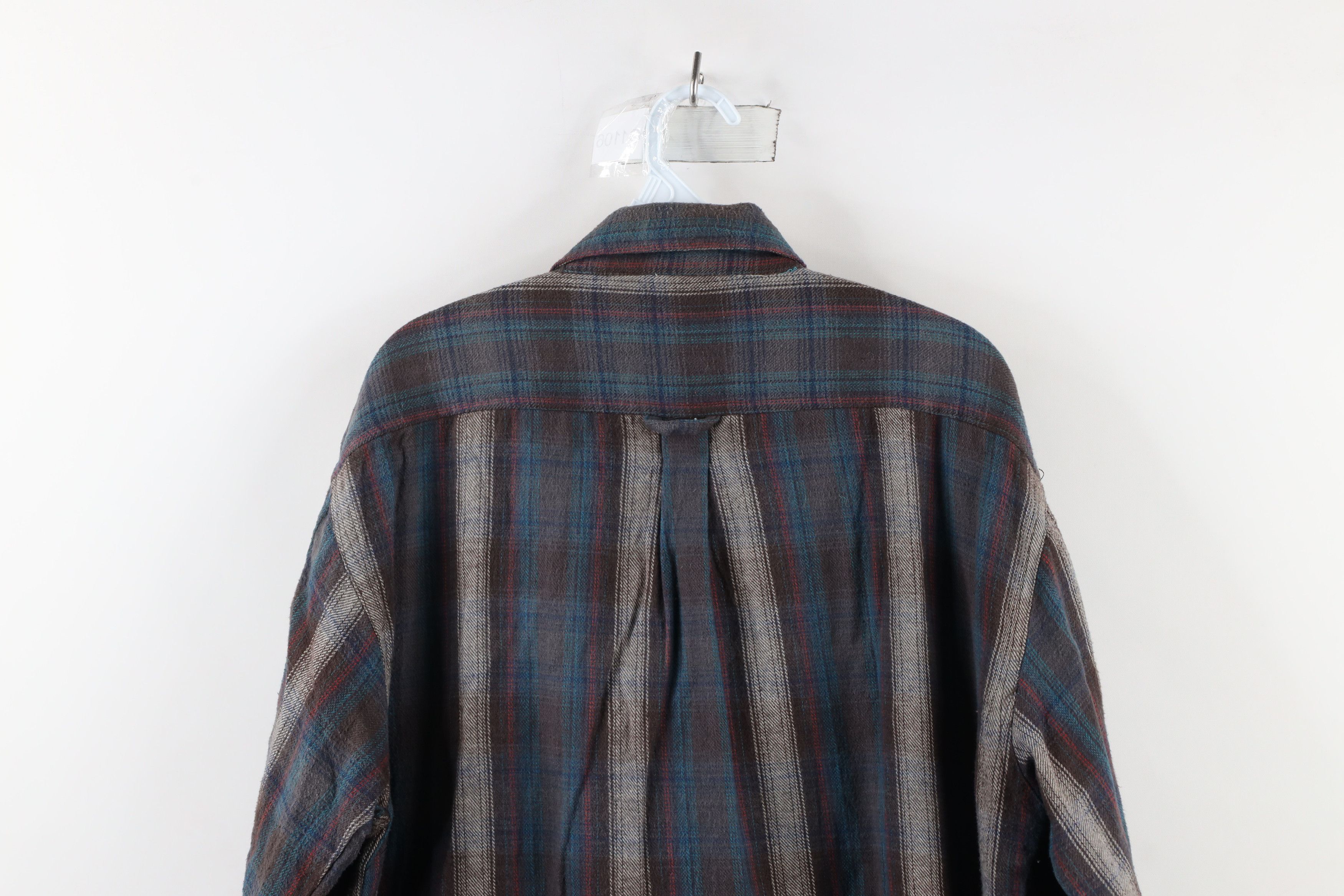 Vintage Vintage Burnside Surfing Flannel Shirt Jacket Jac Shirt Size US L / EU 52-54 / 3 - 11 Thumbnail