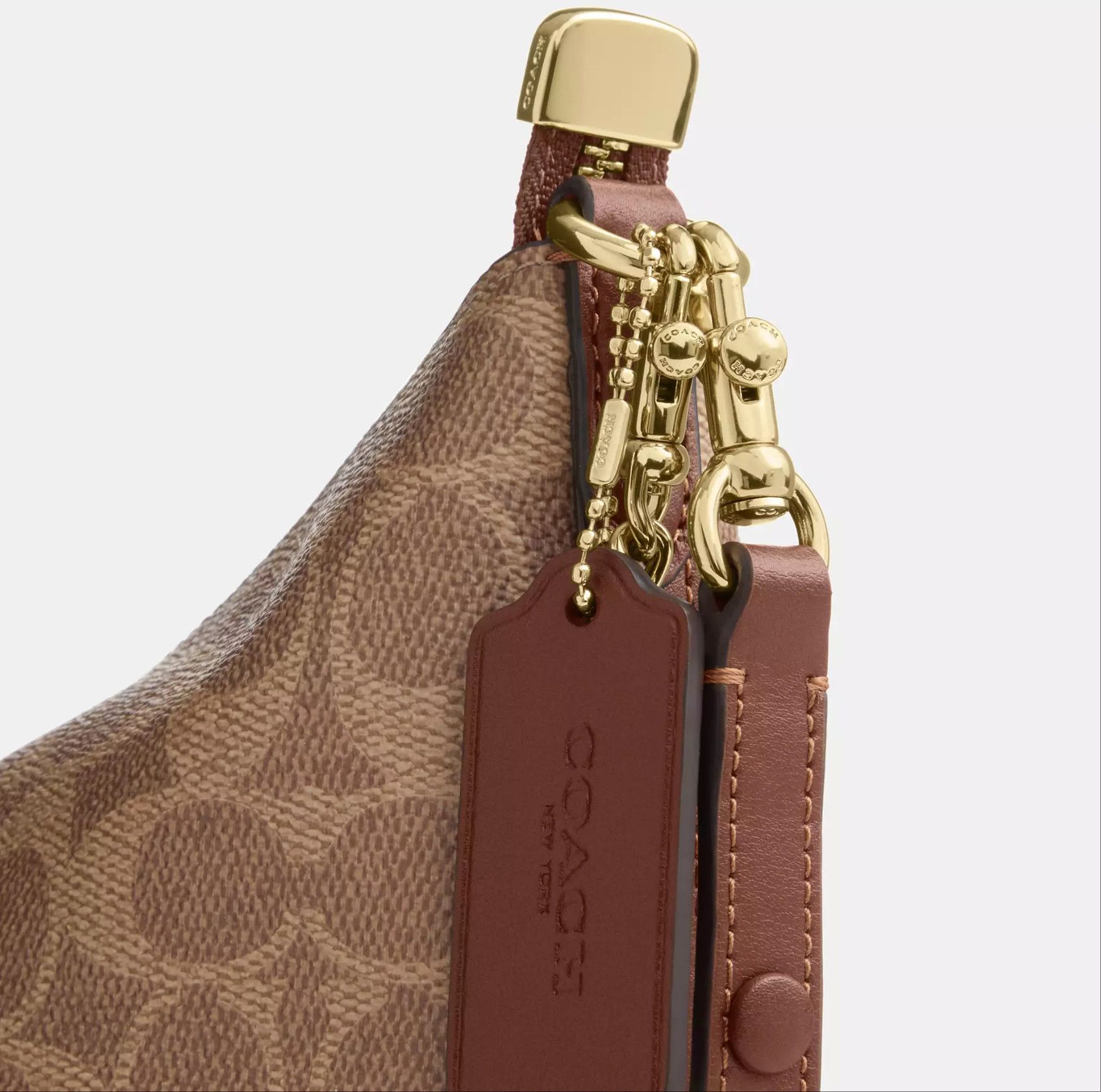 Coach Caitlin Shoulder Bag In Signature Canvas CEK80 Size ONE SIZE - 10 Thumbnail