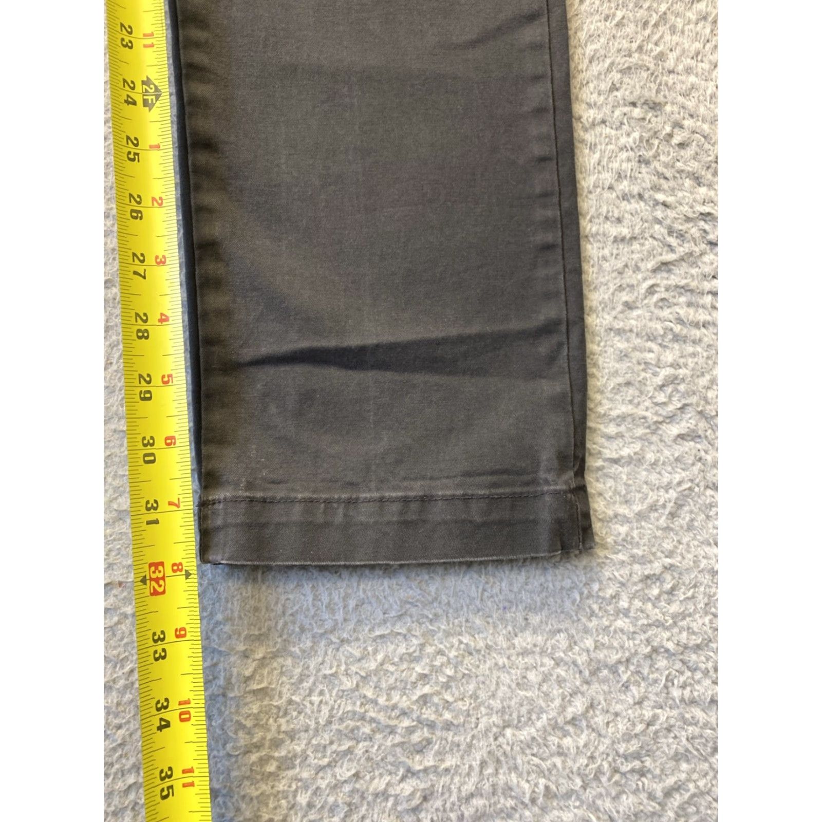 Banana Republic VINTAGE Banana Republic Men’s Slim-Fit Chino Pants Casual Cotton 33x32 Gray Mens Size US 33 - 4 Thumbnail