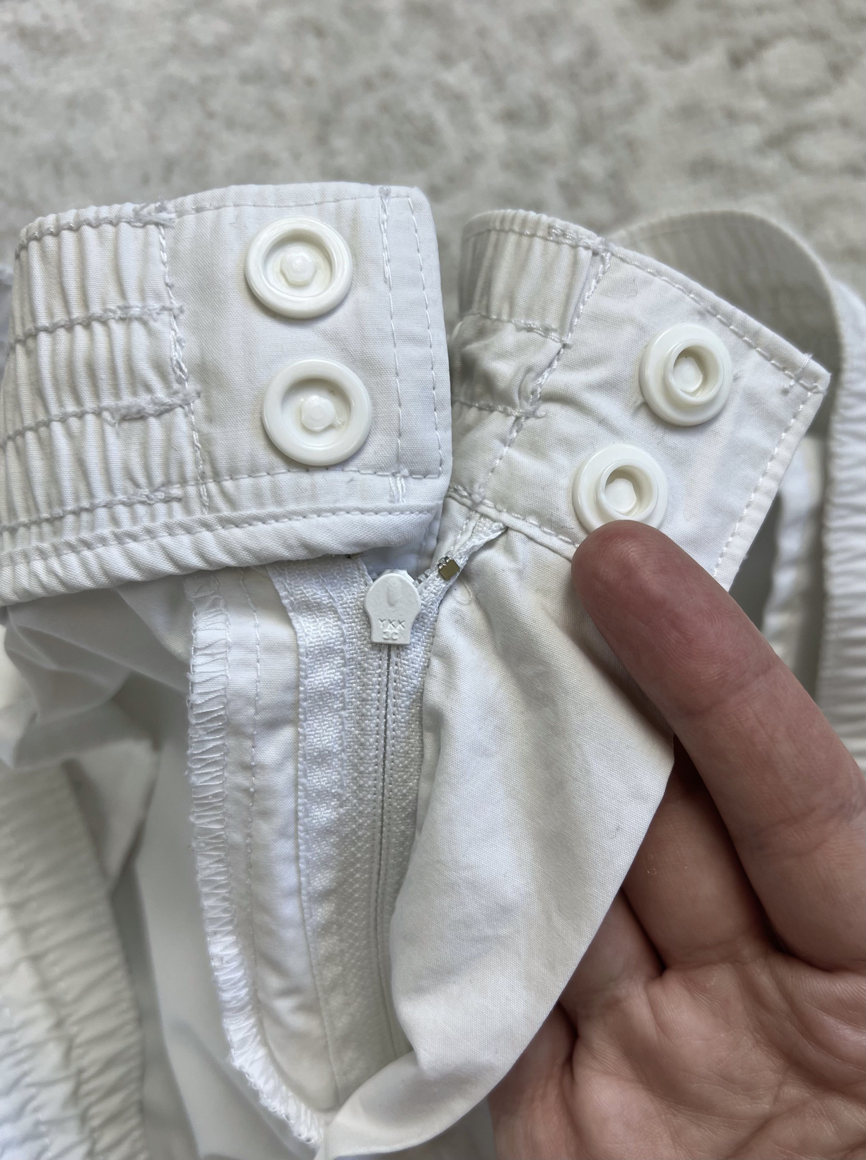 Nike Nike Capri Pants Shorts Y2K White XL Size US 36 / EU 52 - 9 Thumbnail
