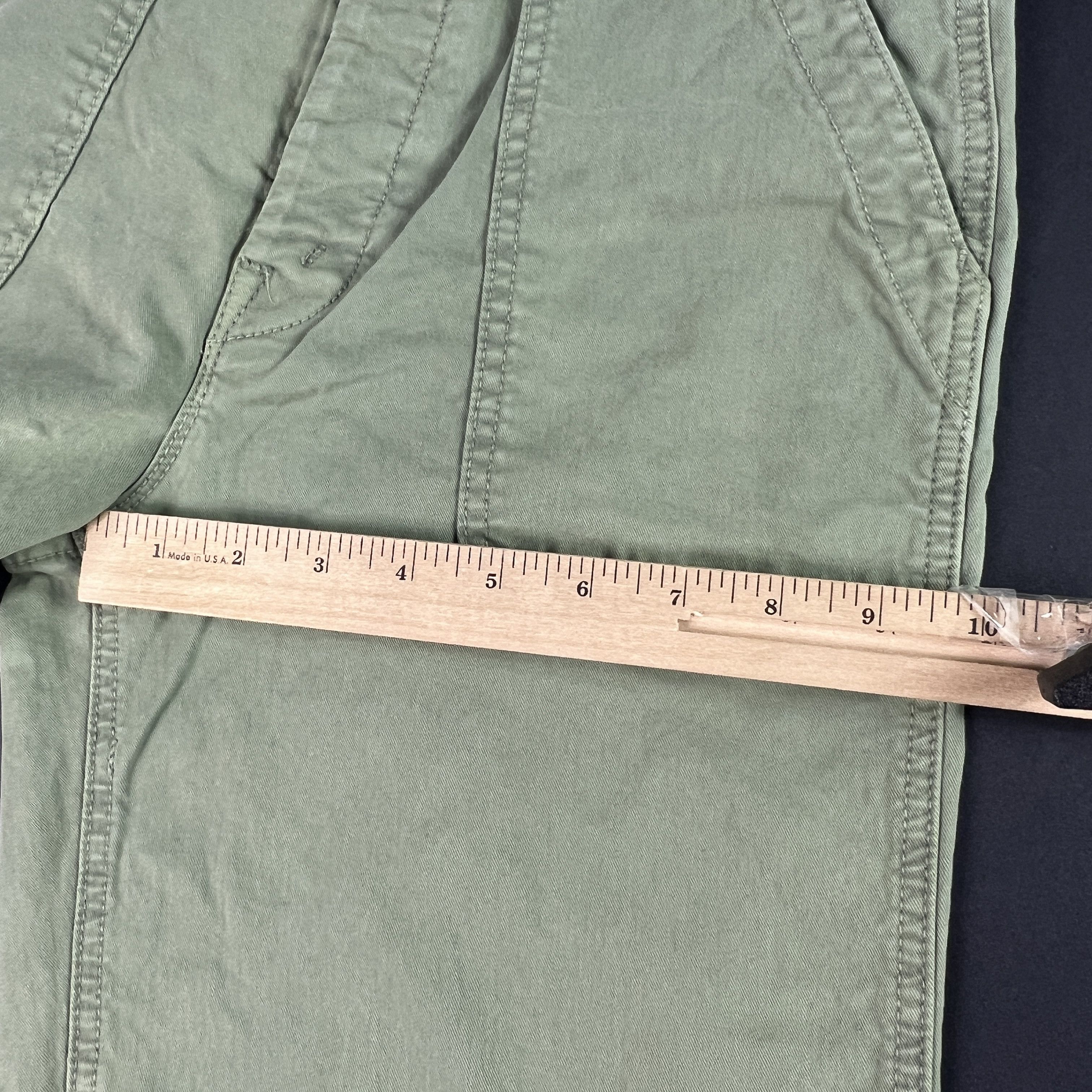 MOTHER Mother Pants Women High Rise Private Patch Pocket Ankle Fray Size 24" / US 00 / IT 34 - 21 Thumbnail