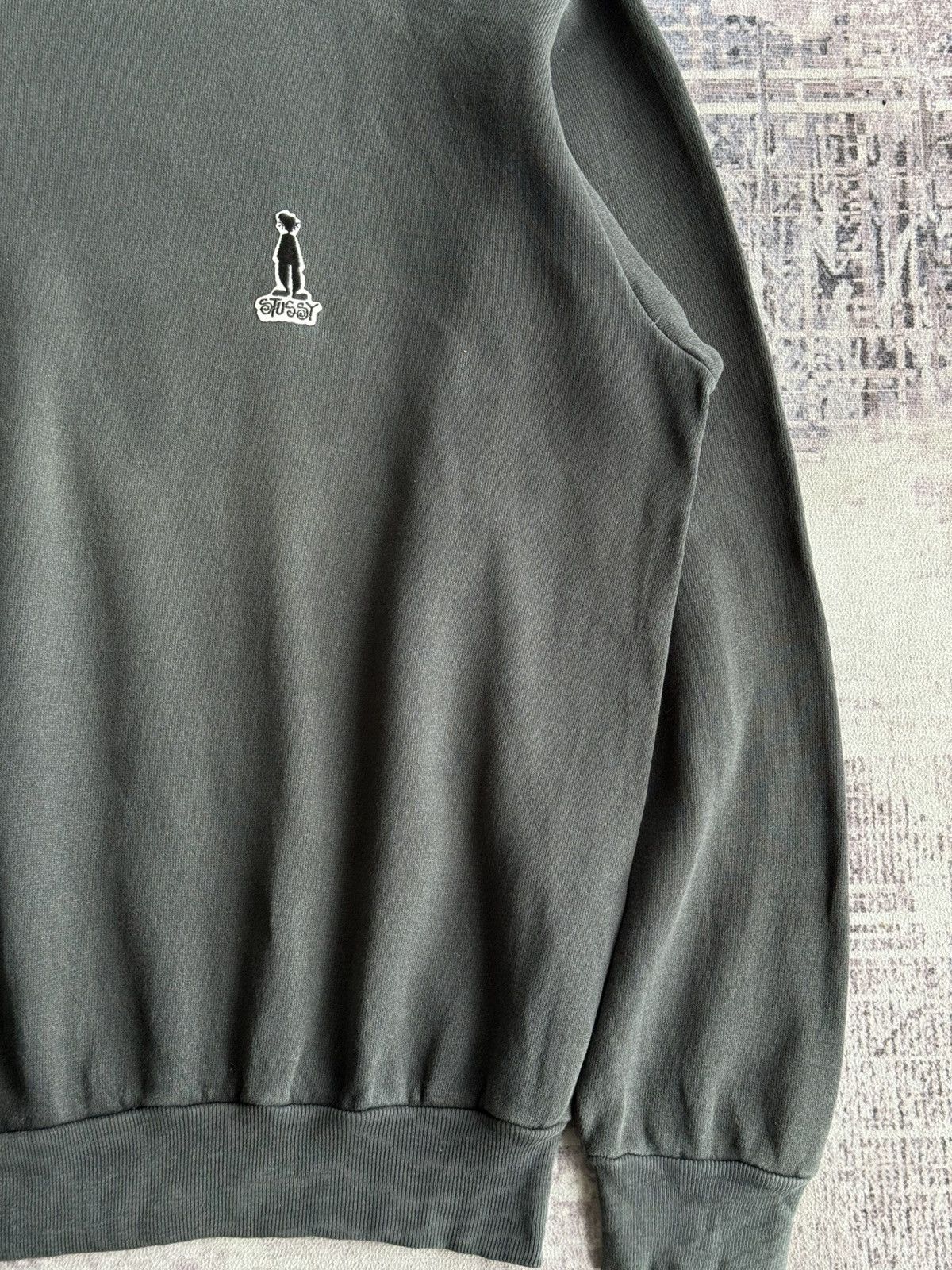Stussy XX Vintage Stussy 80s Stickman Embroidered Crewneck Size US L / EU 52-54 / 3 - 4 Thumbnail