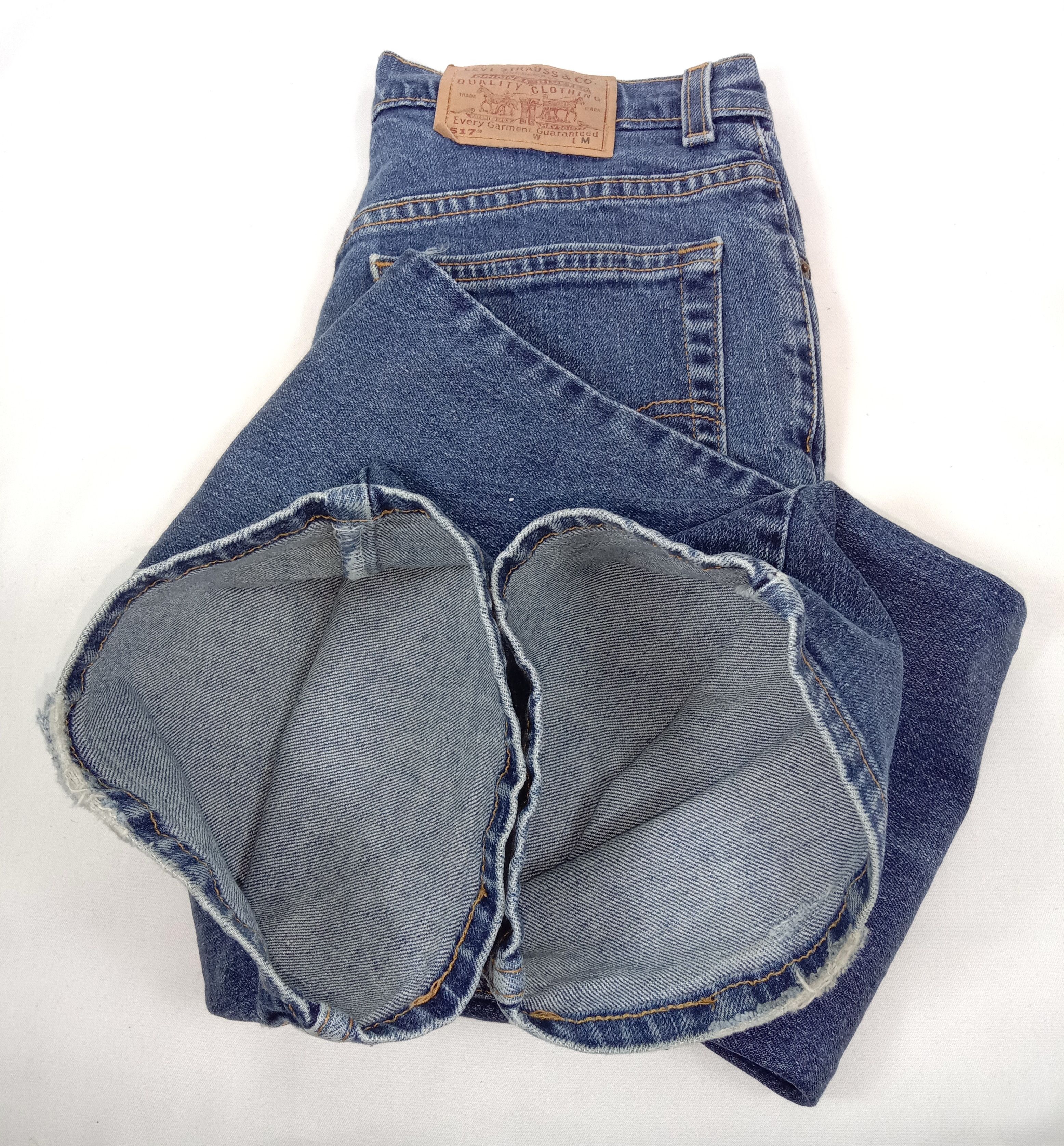 Levi's Vintage Levi's 517 Flare Jeans Boot Cut Slim Fit Denim Size US 30 / EU 46 - 15 Thumbnail