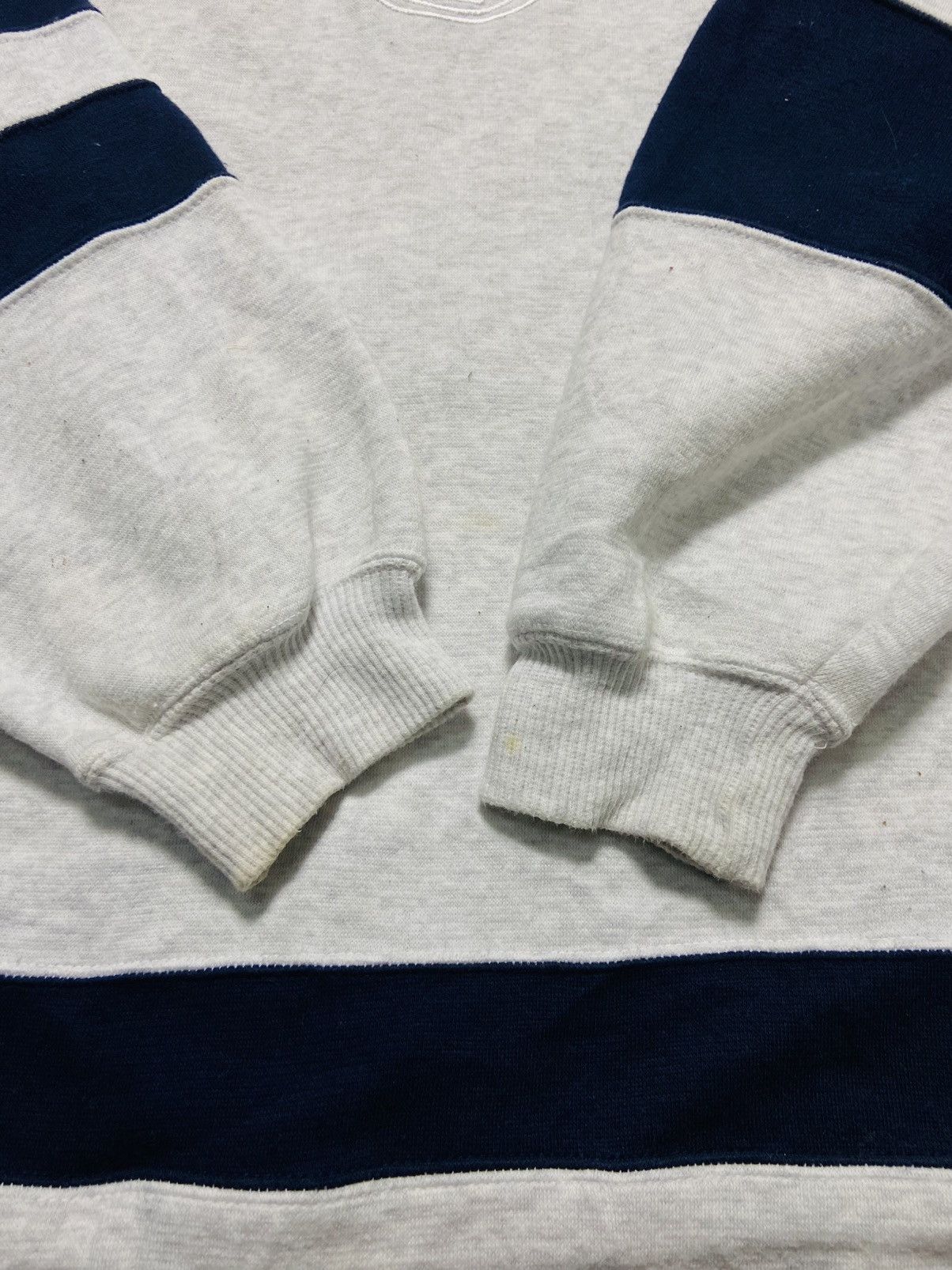 Sergio Tacchini Vintage Sergio Tacchini Half Zipper Seeatshirt Size US L / EU 52-54 / 3 - 12 Thumbnail