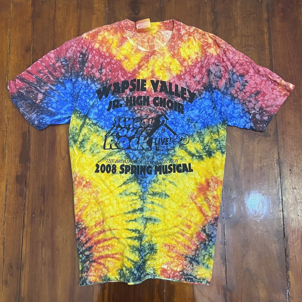 Band Tees Vintage Musical School Of Rock Tye Dye Size US M / EU 48-50 / 2 - 1 Thumbnail