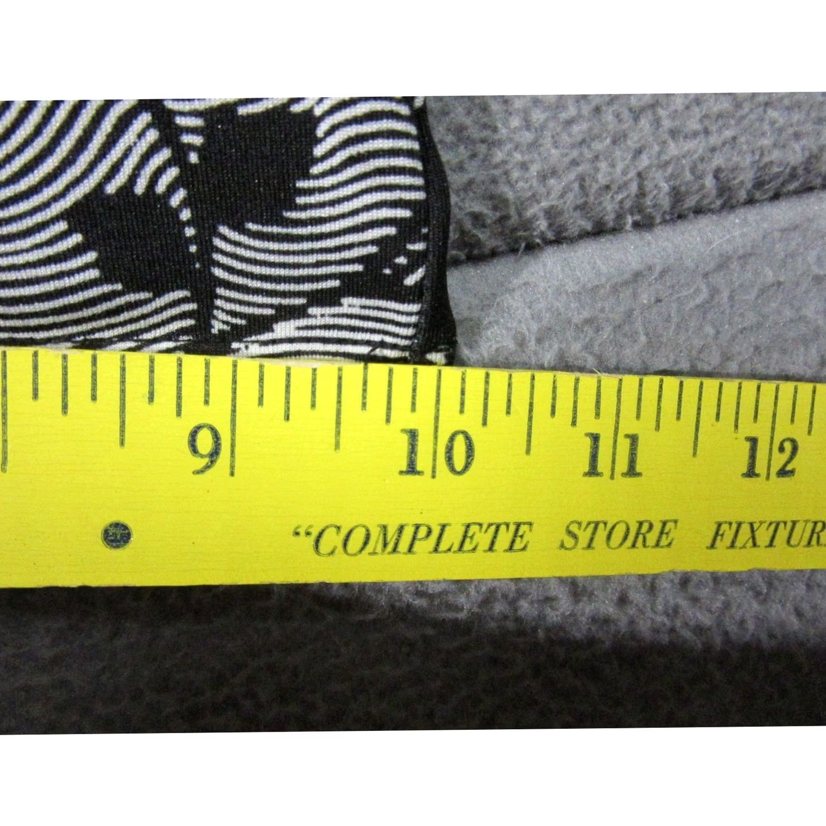 Vintage Zoe + Phoebe Pants Womens M Black White Floral Wide-Leg Lounge Flowy Size 32" / US 10 / IT 46 - 2 Thumbnail