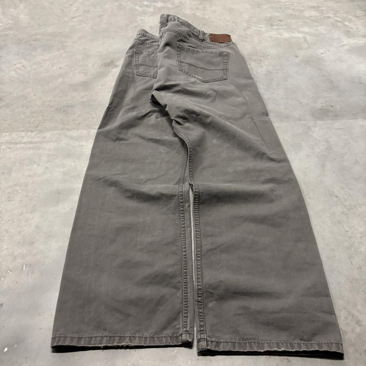 Japanese Brand × Vintage Crazy Vintage Y2K/2000s Grey Streetwear Essential Pants! Size US 40 / EU 56 - 4 Thumbnail
