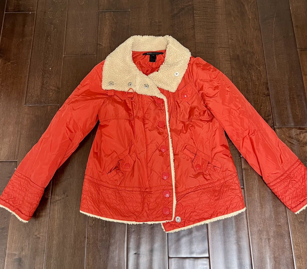 Marc Jacobs Vintage marc jacobs red jacket size xsmall Size XS / US 0-2 / IT 36-38 - 1 Thumbnail
