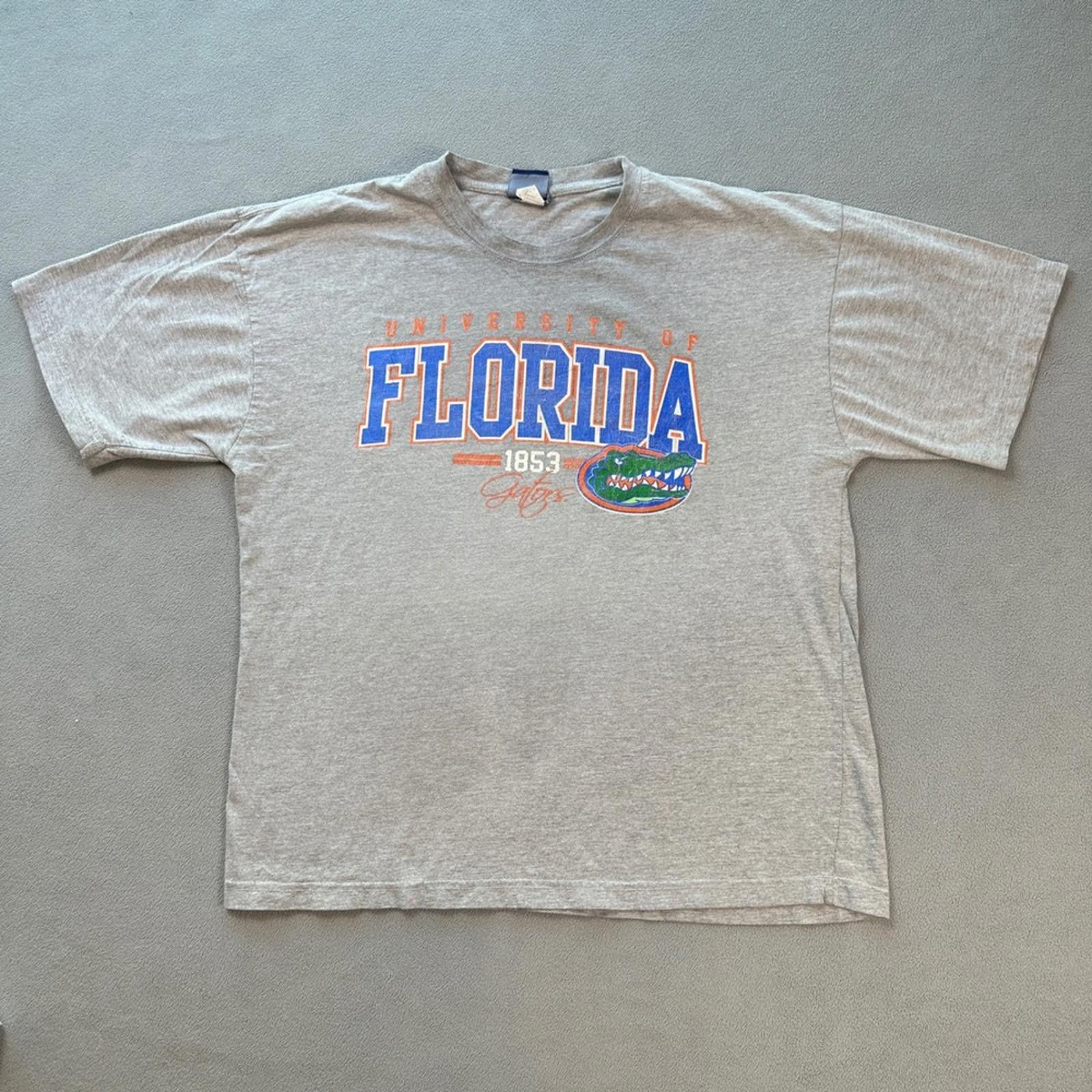Other Vintage University of Florida Gators T Shirt Mens XL Grey Size US XL / EU 56 / 4 - 1 Thumbnail