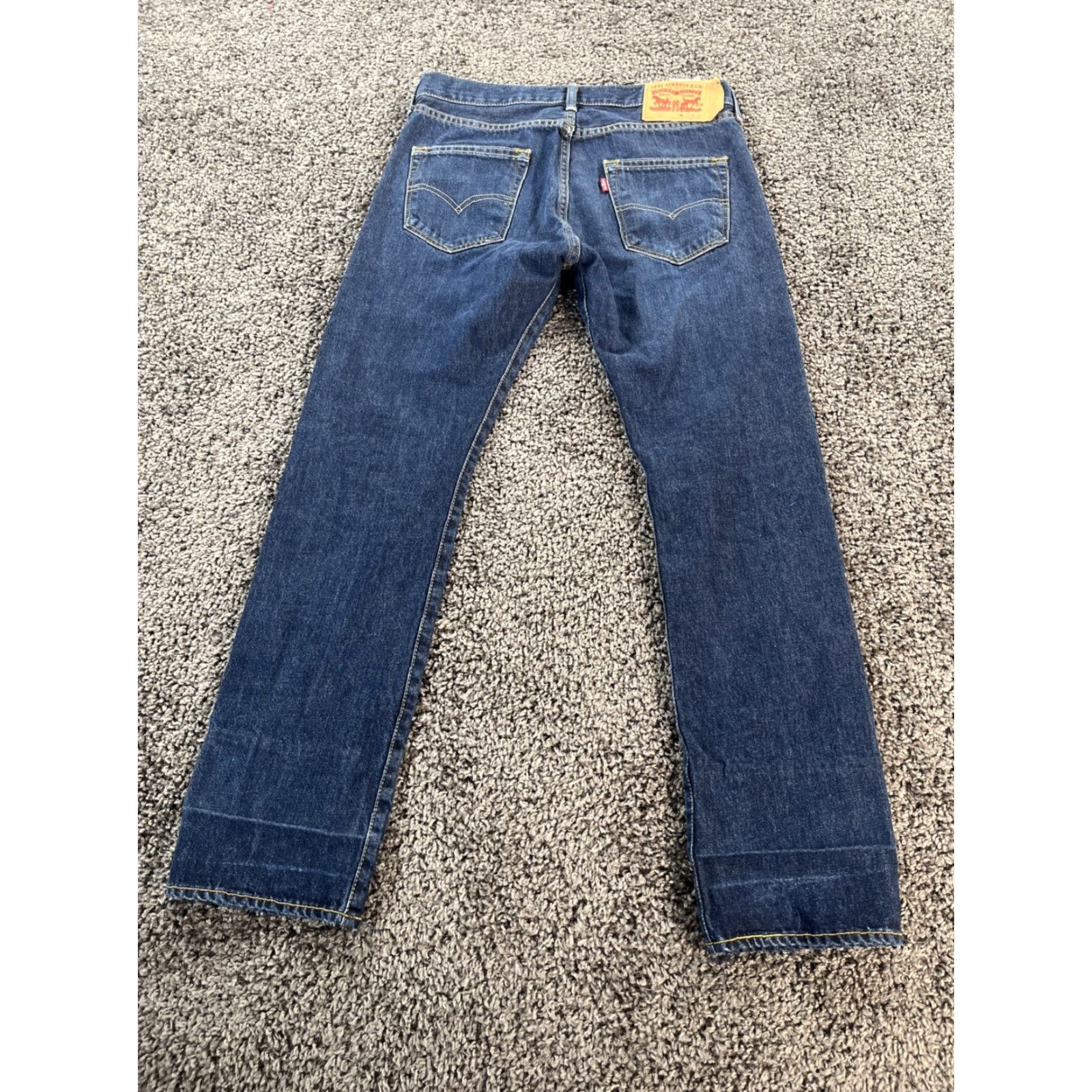 Levi's VINTAGE Levi's 501 Jeans Men 30x30 Straight Denim Blue 90s Cowboy USA Mens Jeans Regular 5-Pocket Size US 30 / EU 46 - 6 Thumbnail
