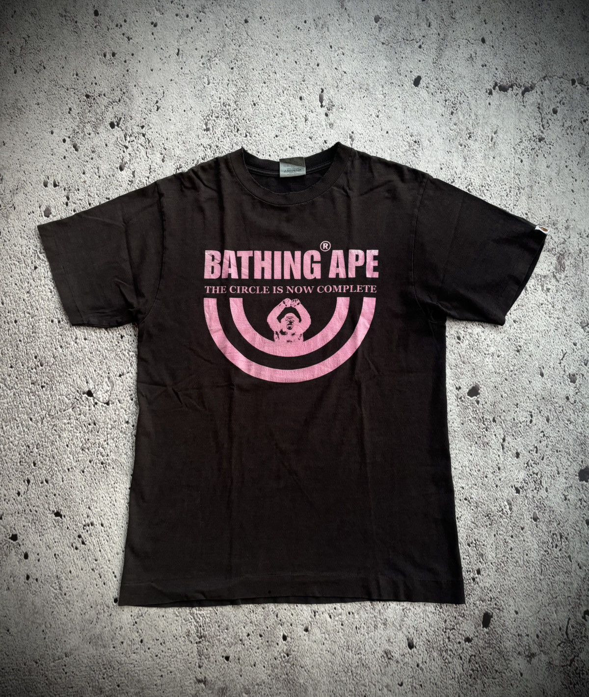 Bape Vintage Bape the circle is now complete tee Size US M / EU 48-50 / 2 - 1 Thumbnail