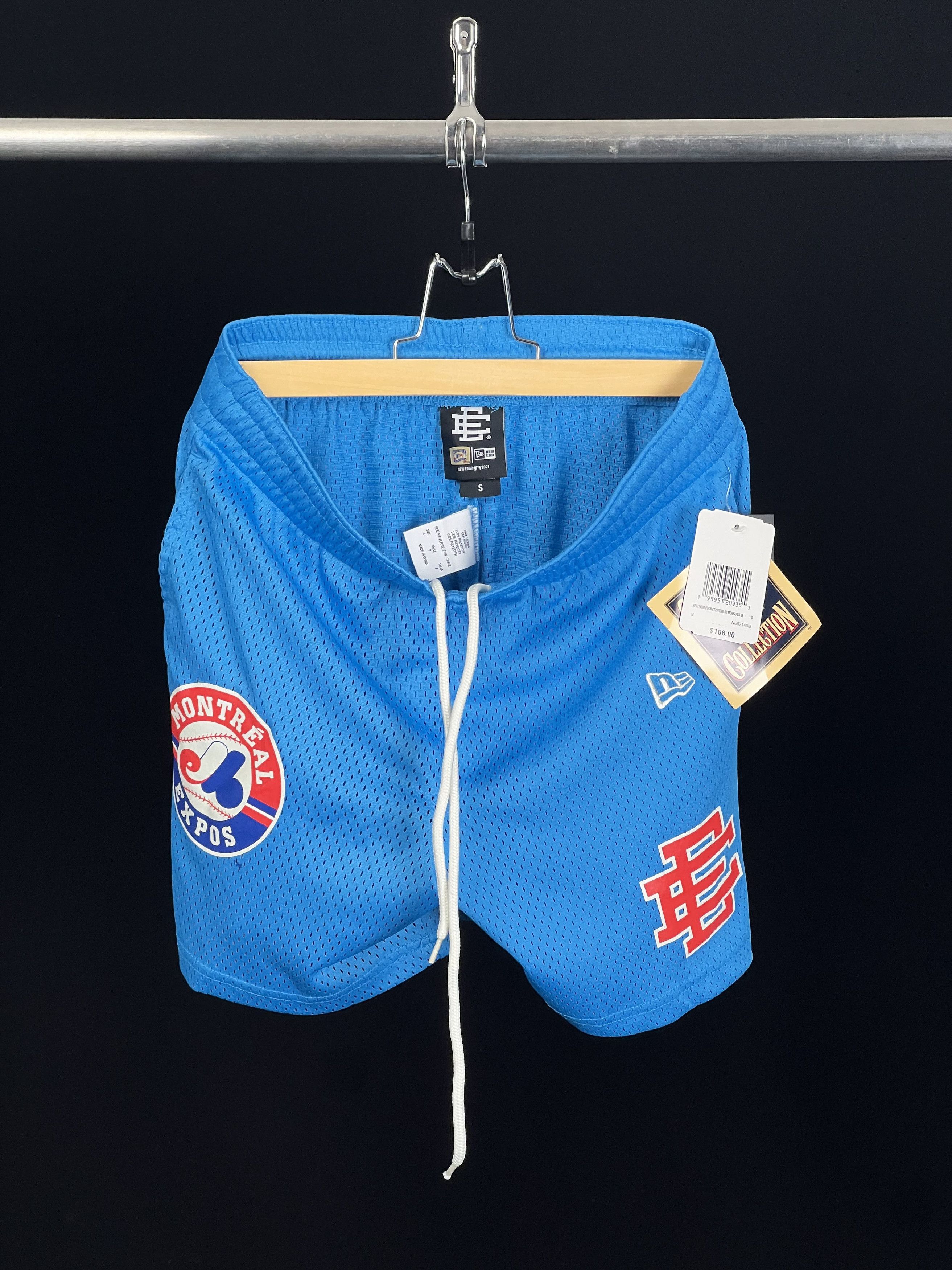 Eric Emanuel × New Era Brand New EE Basic Short Montreal Expos Size S Size US 30 / EU 46 - 6 Thumbnail