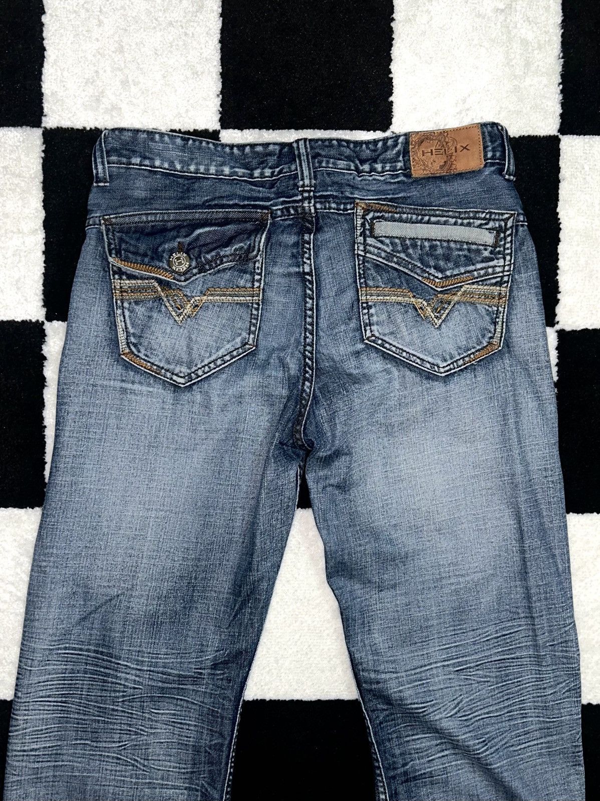 Helix HELIX Y2K Bootcut Jeans Size US 34 / EU 50 - 1 Thumbnail
