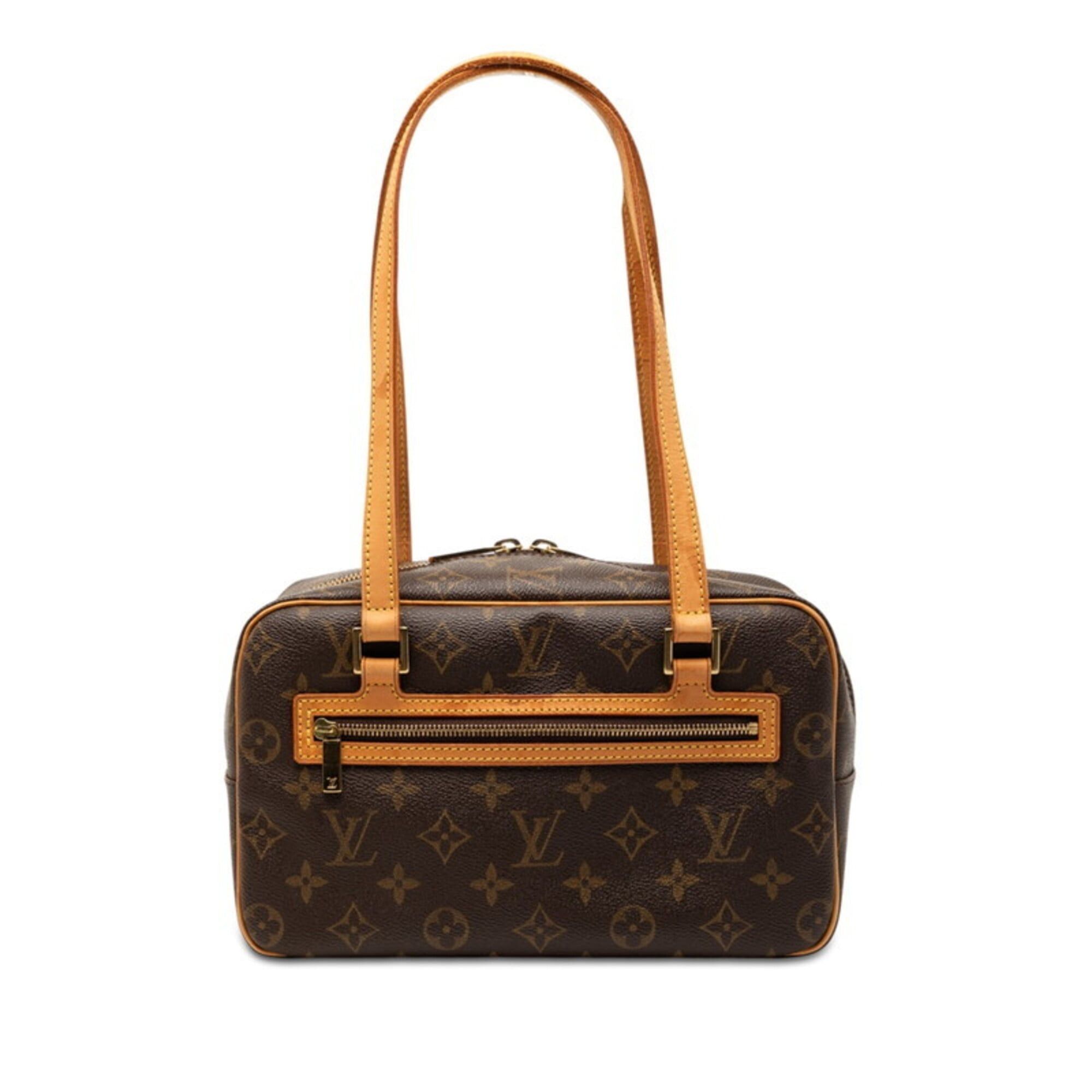 Louis Vuitton Louis Vuitton Monogram Cite MM Handbag Shoulder Bag M51182 Brown Leather Women's LOUIS VUITTON Size ONE SIZE - 1 Thumbnail