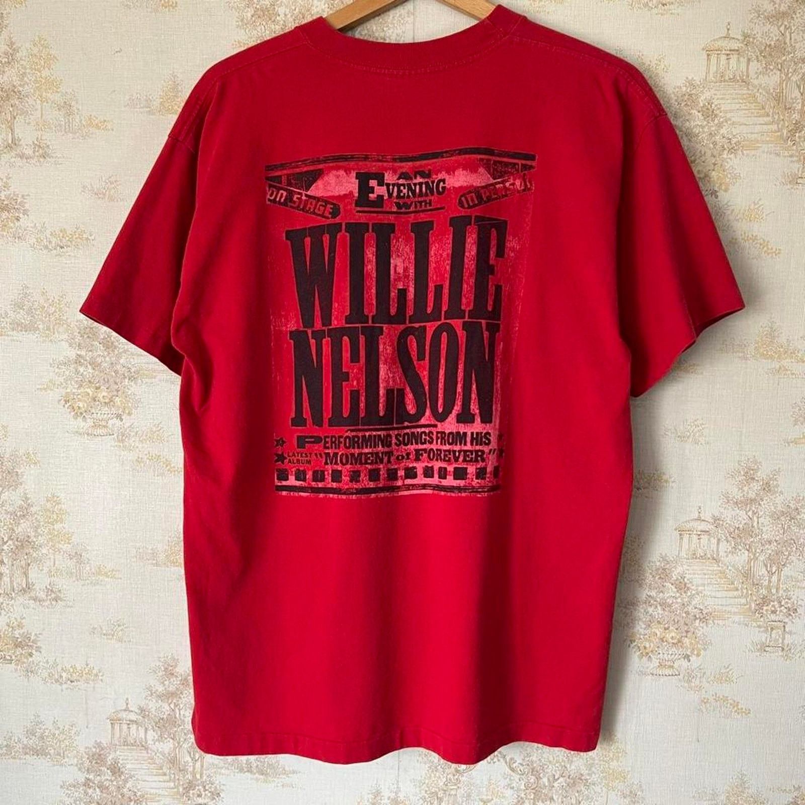 Vintage Vintage 00s Willie Nelson Tee | Honky Tonk Hero | Size L Size US L / EU 52-54 / 3 - 9 Thumbnail