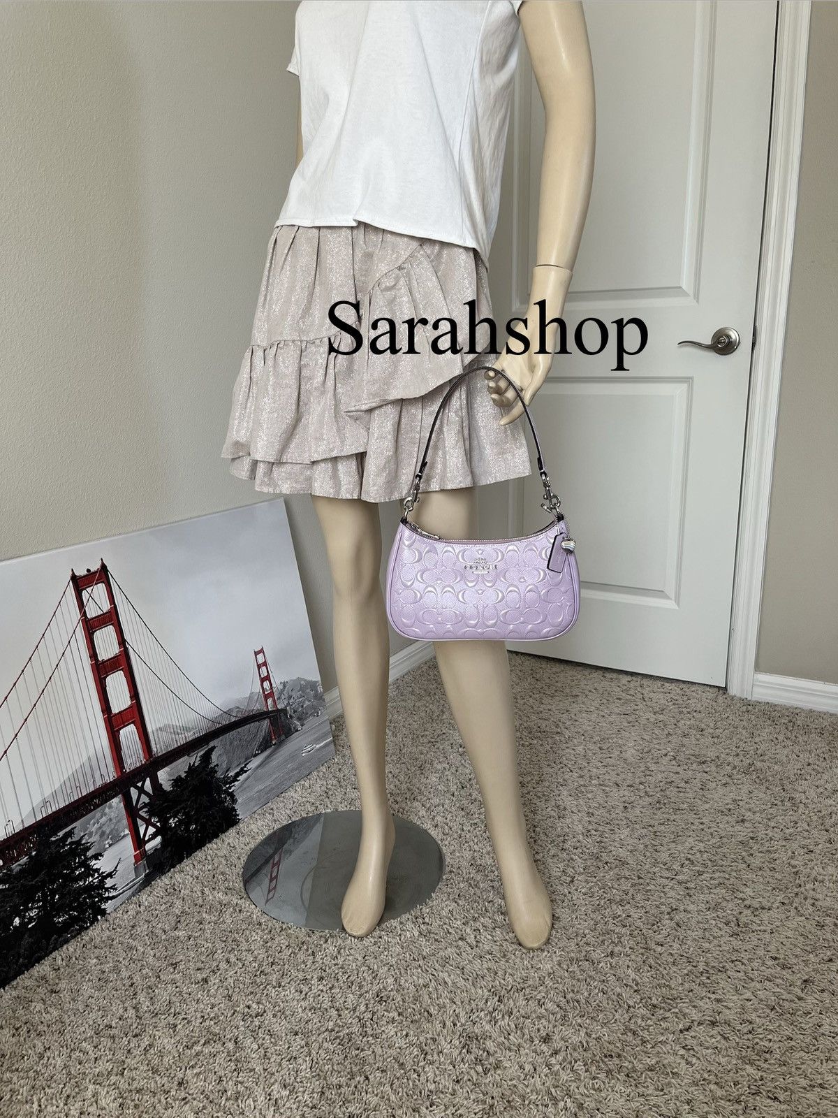 Coach Coach Teri Shoulder Bag With Heart Charm Size ONE SIZE - 10 Thumbnail
