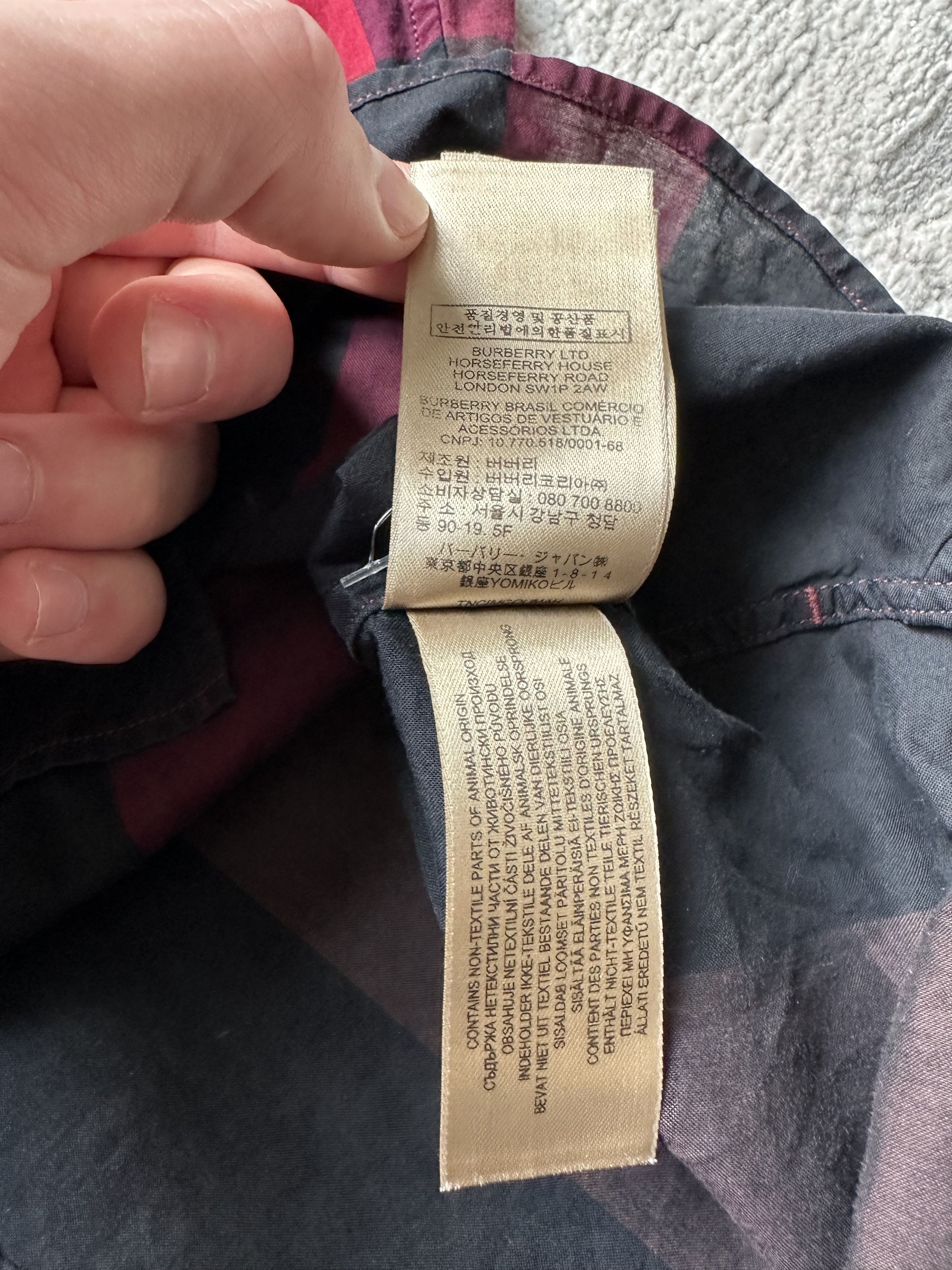 Burberry Burberry shirt Size US L / EU 52-54 / 3 - 9 Thumbnail