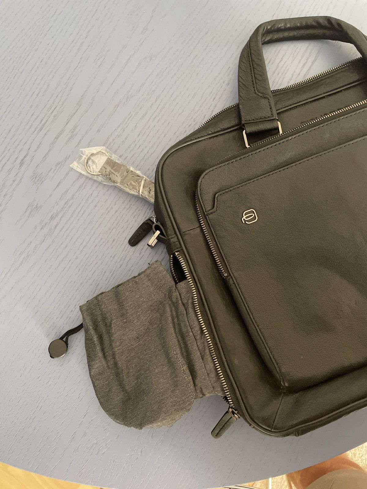 Piquadro Leather laptop 15’’ bag Size ONE SIZE - 5 Thumbnail