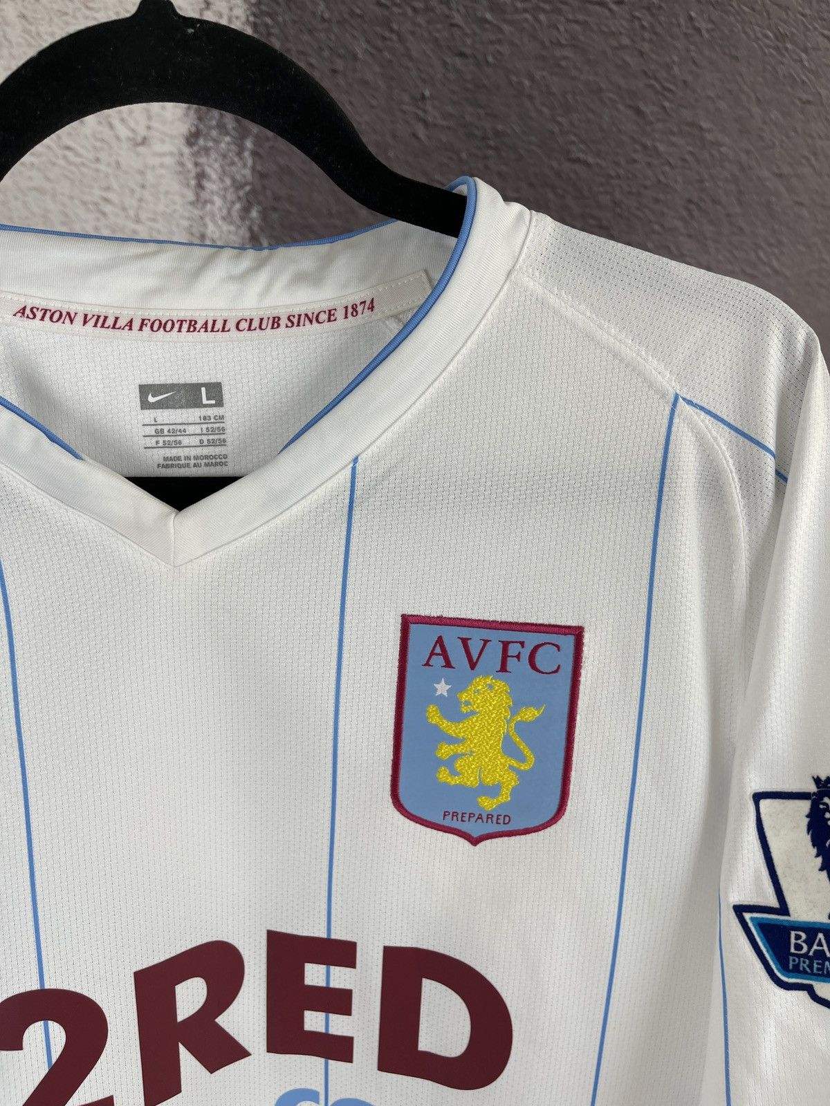 Nike Match Issue Nike Aston Villa 2007 08 #18 Wayne Routledge Size US L / EU 52-54 / 3 - 6 Thumbnail