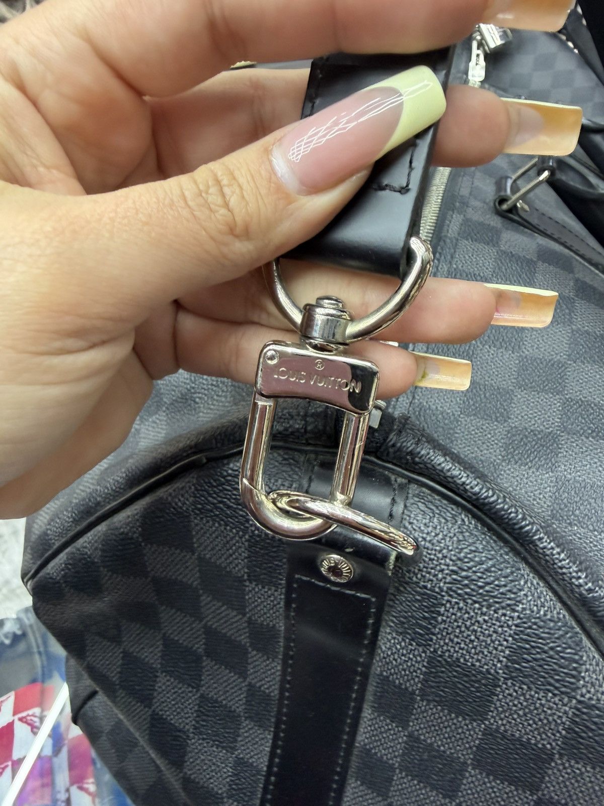 Louis Vuitton Louis Vuitton Travel Bag Damier Canvas Size ONE SIZE - 6 Thumbnail