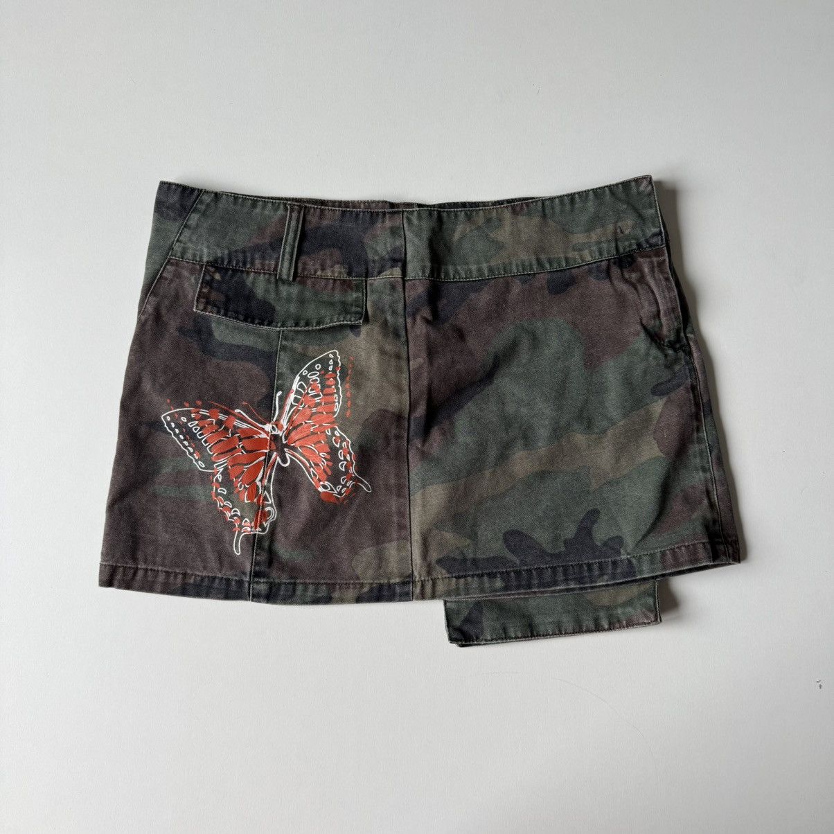 Billabong Billabong Belt Skirt y2k camo mini fisbone affliction jnco Size 26" / US 2 / IT 38 - 8 Thumbnail