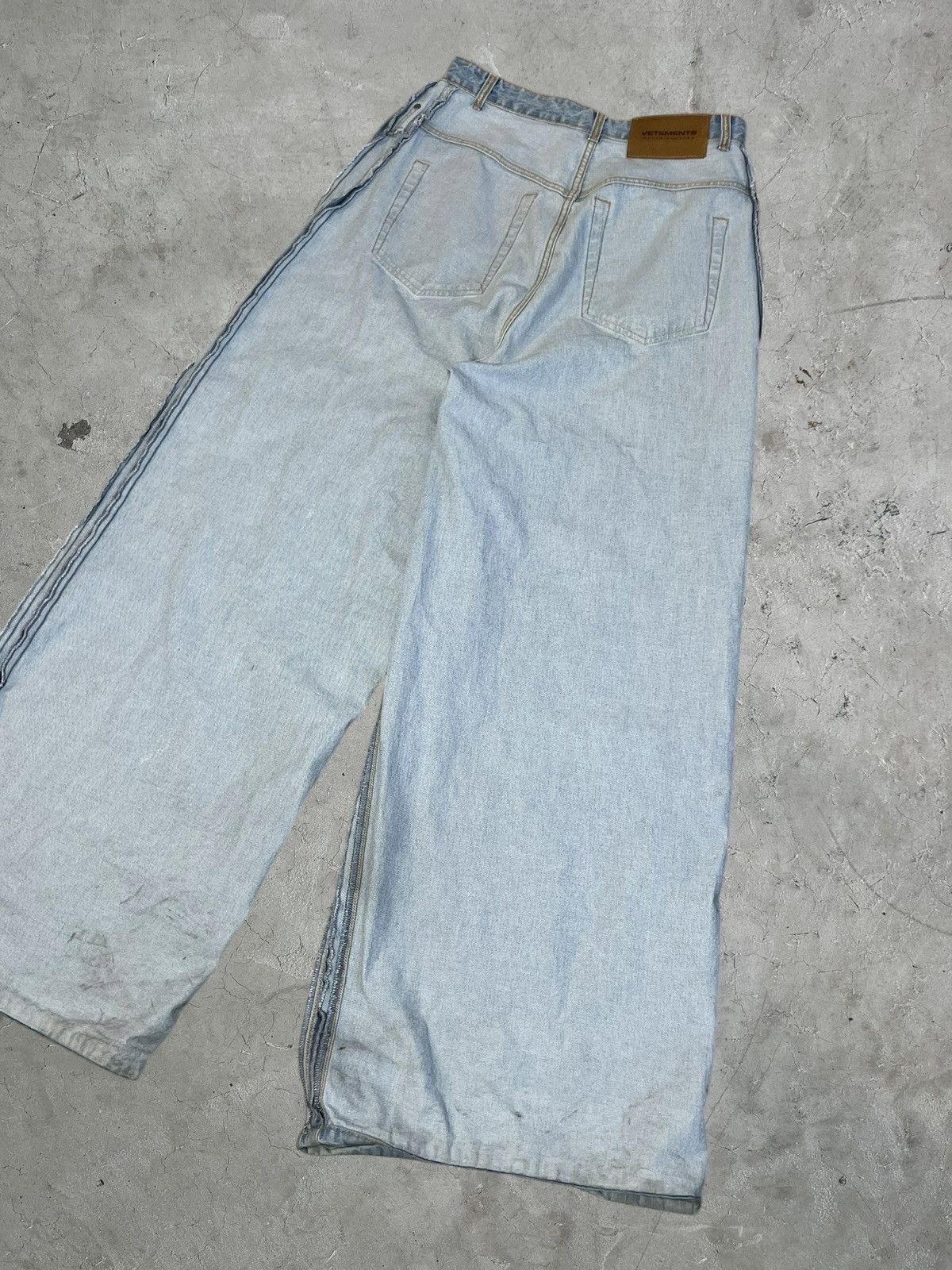 Vetements Vetements Inside Out Baggy Denims Size US 30 / EU 46 - 8 Thumbnail