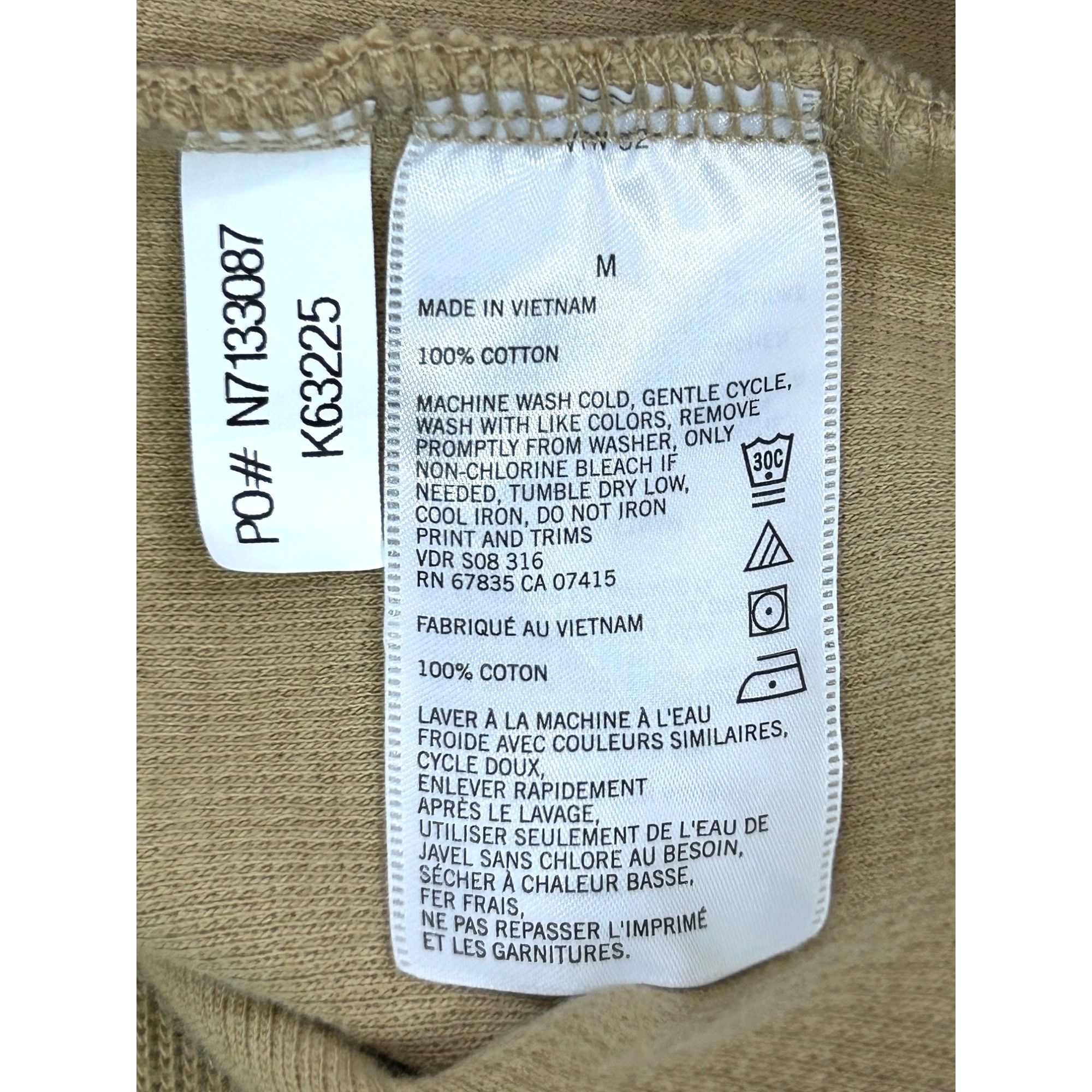 Nautica Nautica Men's Sweater Vtg Tan M 2-Button Cotton Shawl Colla Size US M / EU 48-50 / 2 - 7 Thumbnail