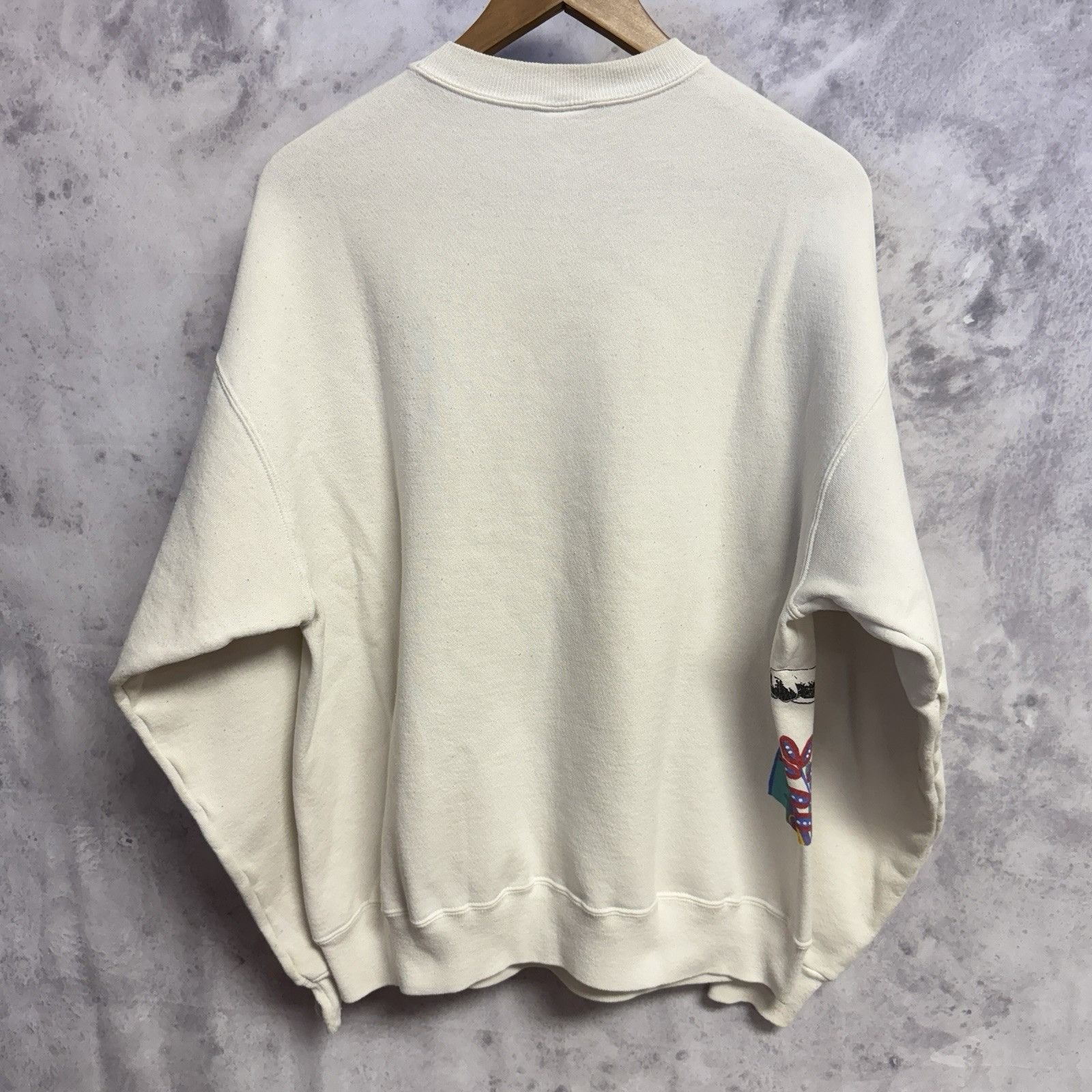 Vintage Vintage San Diego Zoo Sweatshirt Mens M 23x25.5 White Nature Size US M / EU 48-50 / 2 - 2 Thumbnail