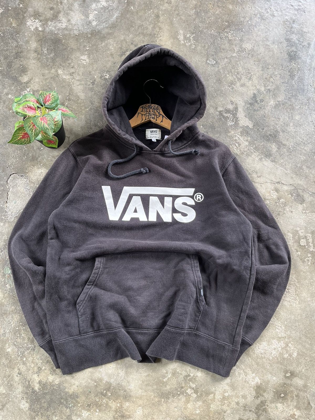 Vans ⚡️Vans Big Central Logo Hoodie (Padin Musa) Size US M / EU 48-50 / 2 - 1 Thumbnail