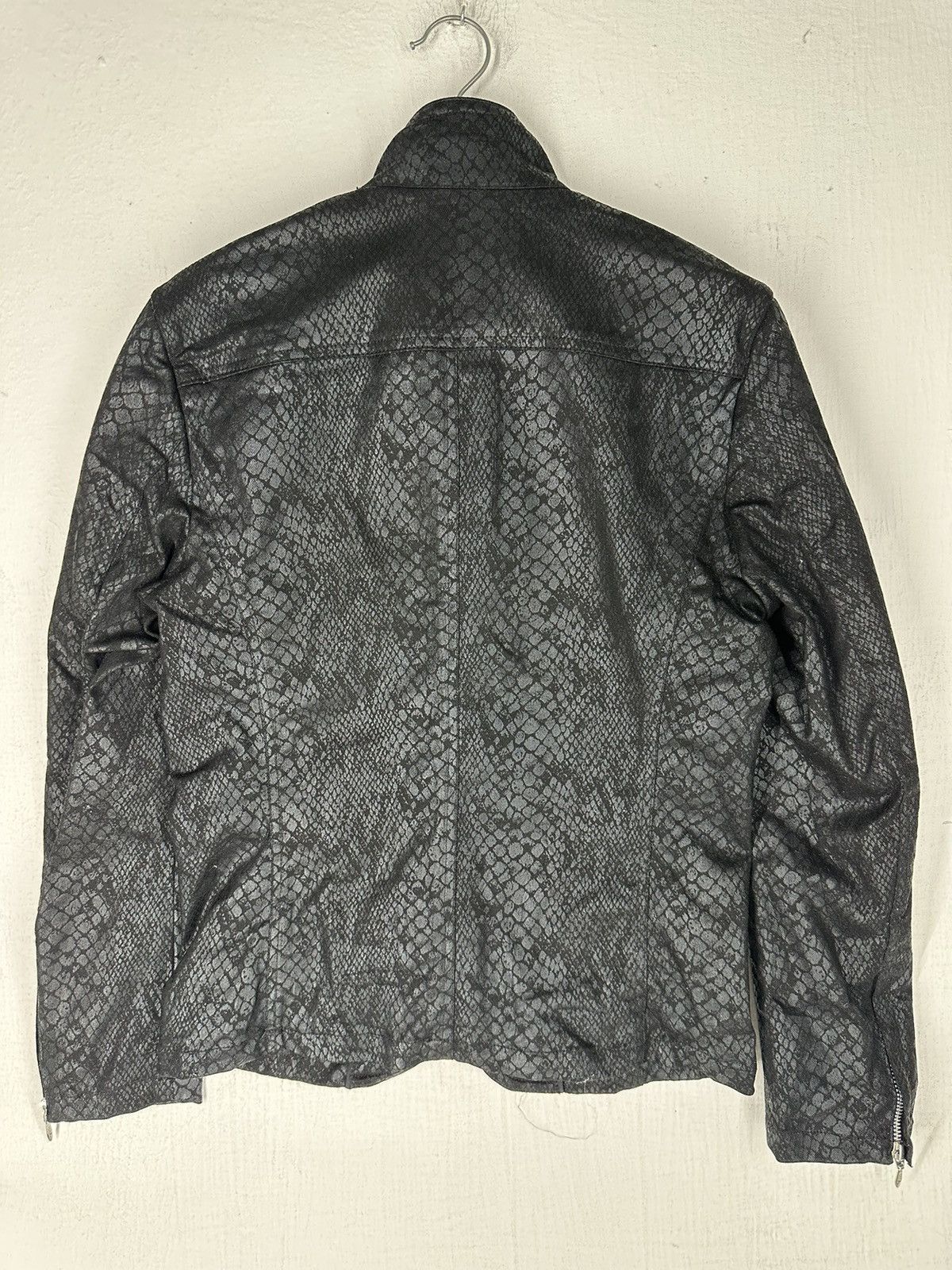 Tornado Mart Tornado Mart Refined Real Clothes Snake Skin Reptile Jacket Size US M / EU 48-50 / 2 - 10 Thumbnail