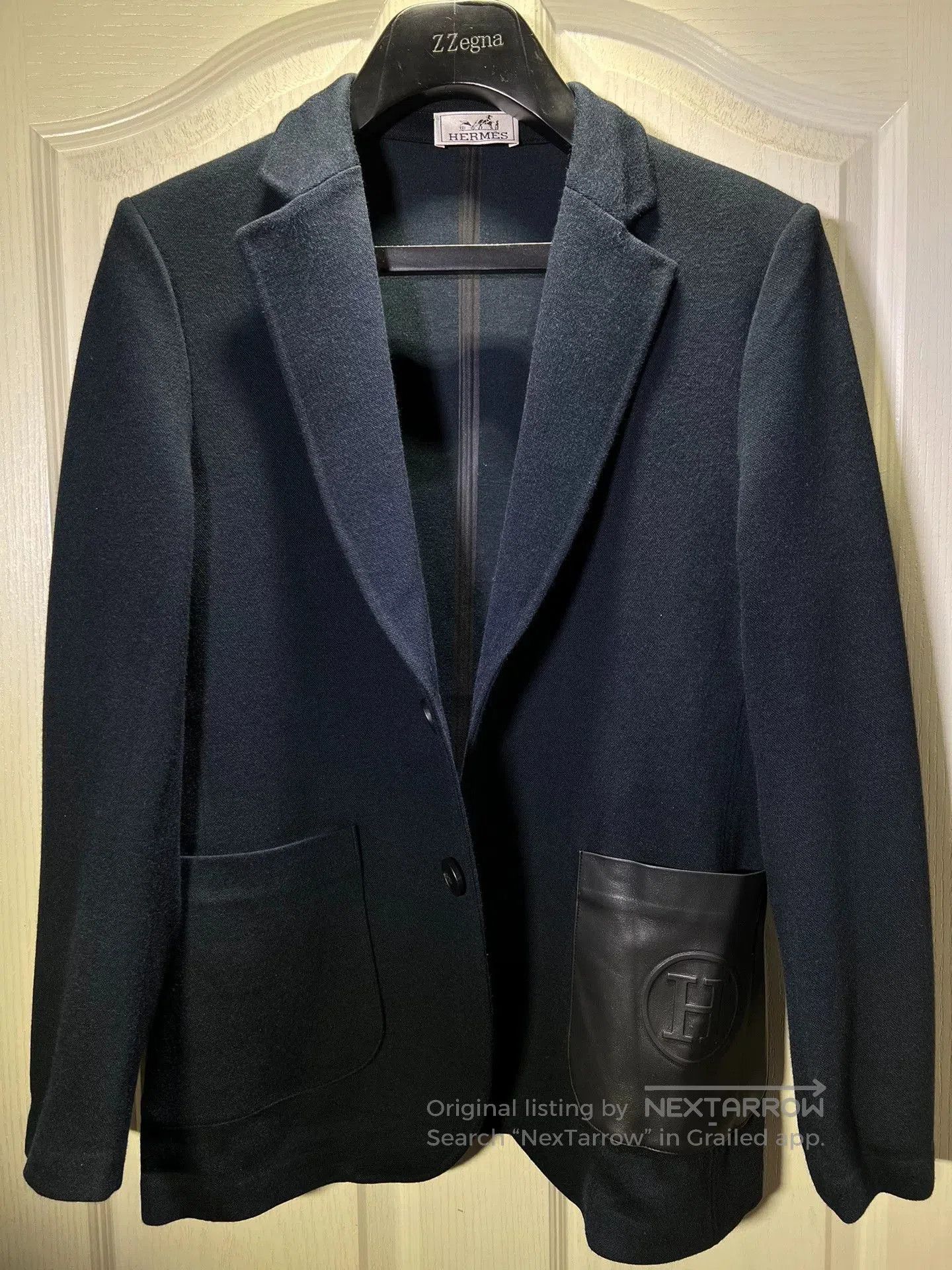 Hermes Hermes Men's Wool Cashmere Blazer. Size US M / EU 48-50 / 2 - 1 Thumbnail