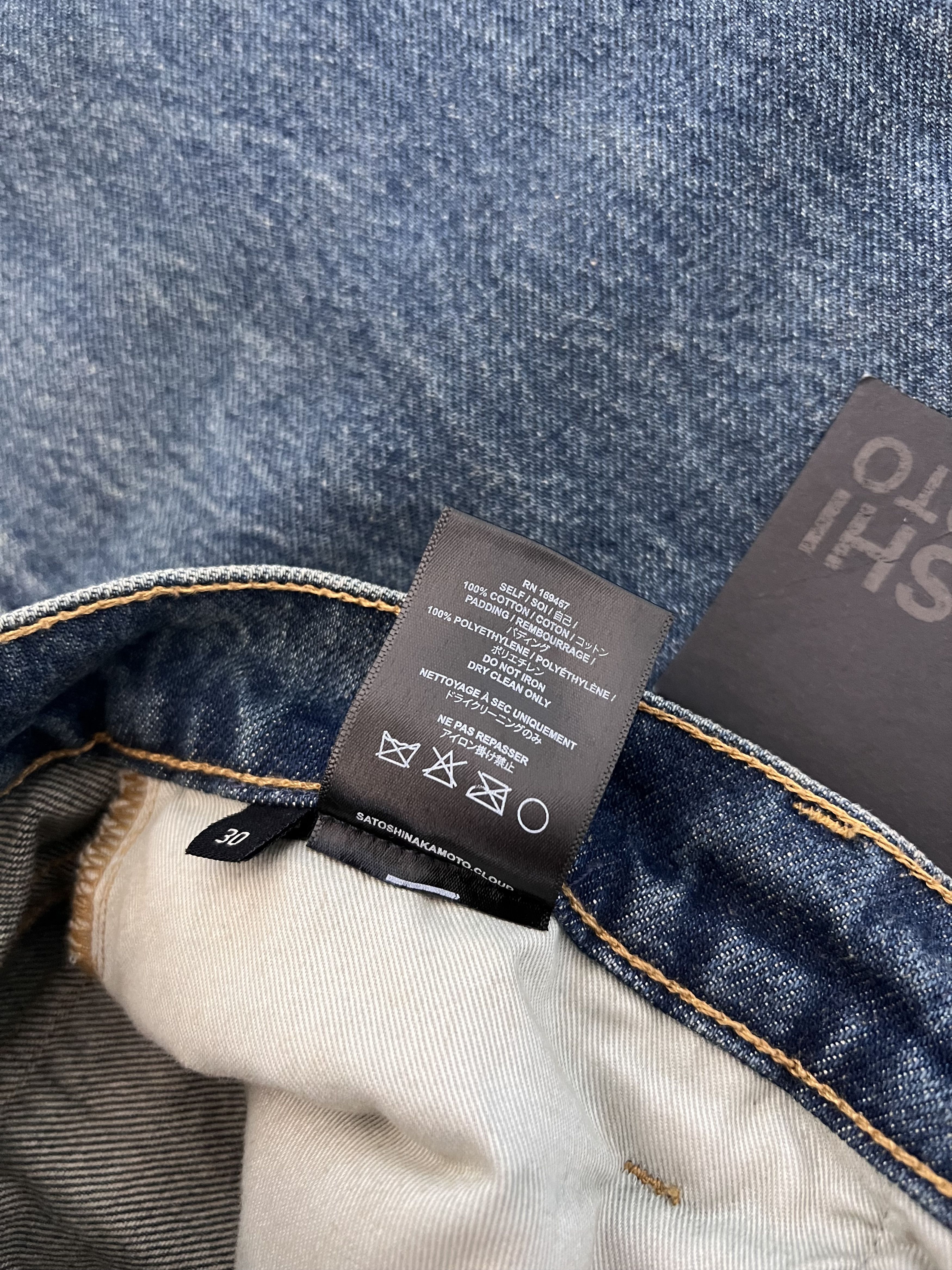 Satoshi Nakamoto Satoshi Nakamoto Endurance Denim in Faded Blue Size US 30 / EU 46 - 11 Thumbnail