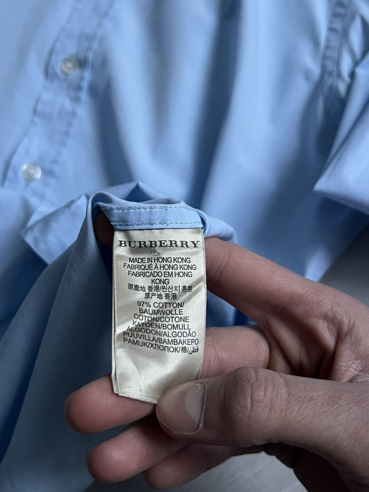 Burberry Burberry Brit Nova Check Luxury Shirt Size US M / EU 48-50 / 2 - 9 Thumbnail