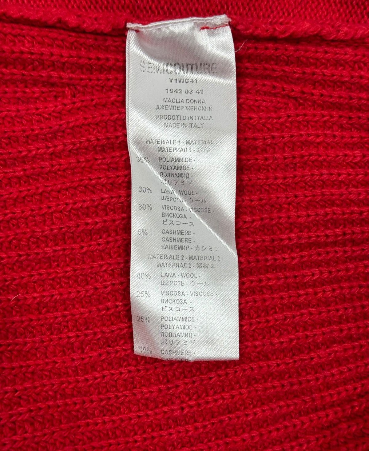 Other Semicouture Wool-Viscose Turtleneck Sweater Decorated size L Size L / US 10 / IT 46 - 12 Thumbnail